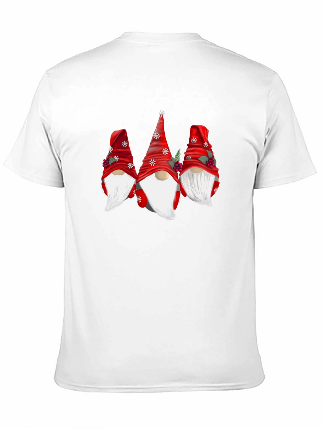 Festive Gnome Graphic Tee - Holiday Cheer