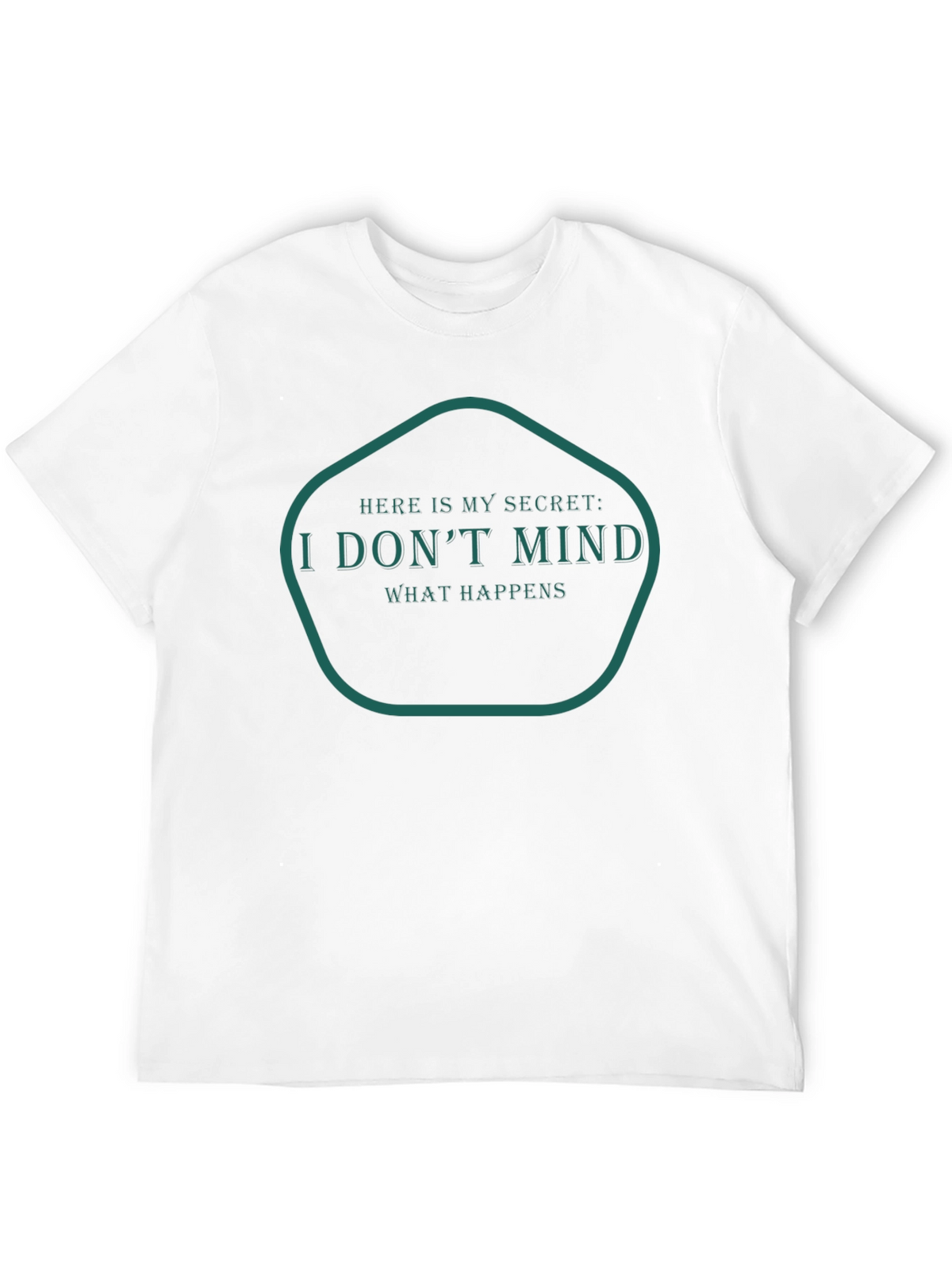 I Dont Mind Graphic Tee - Trendy T-Shirt