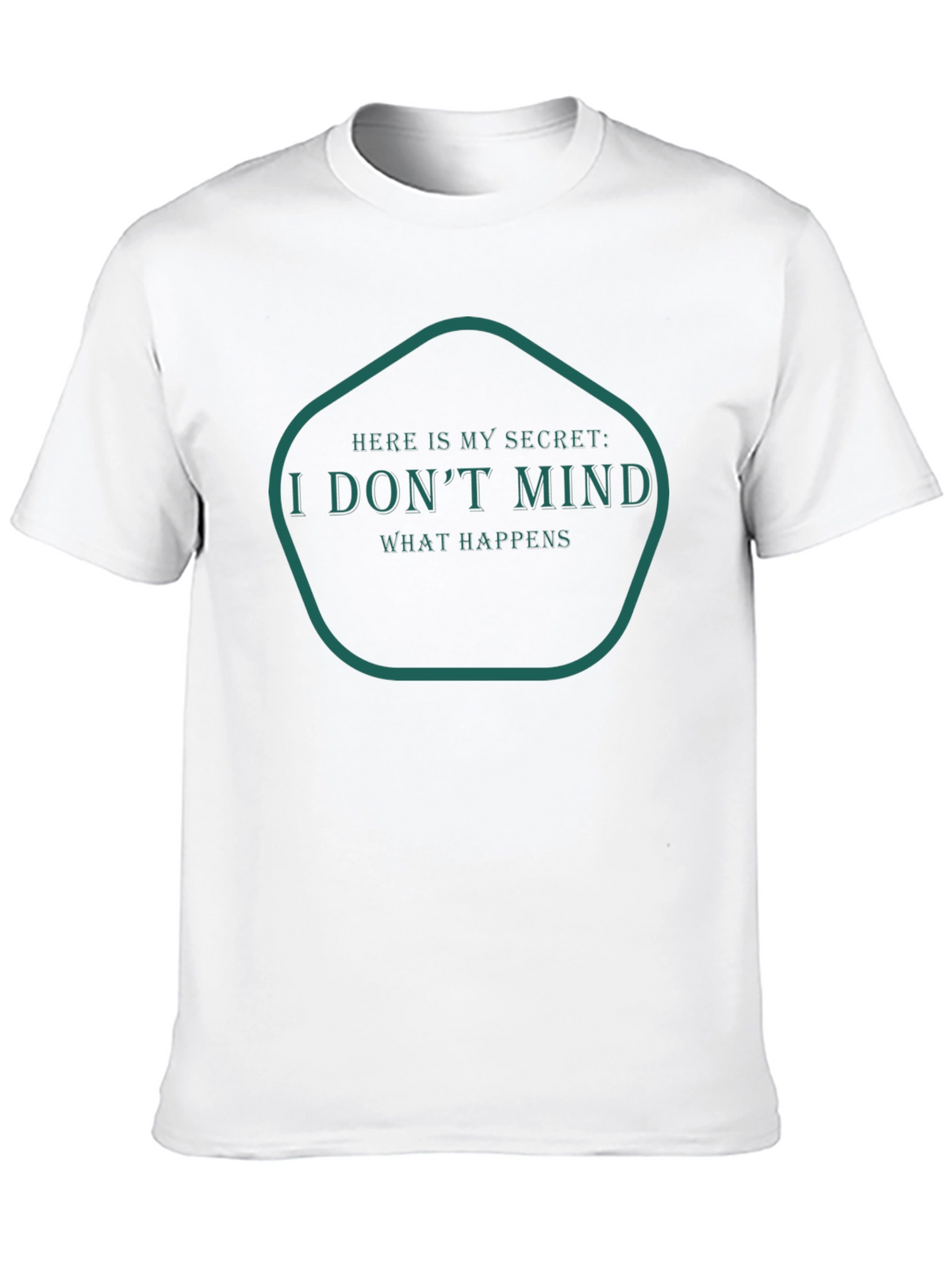 I Dont Mind Graphic Tee - Trendy T-Shirt