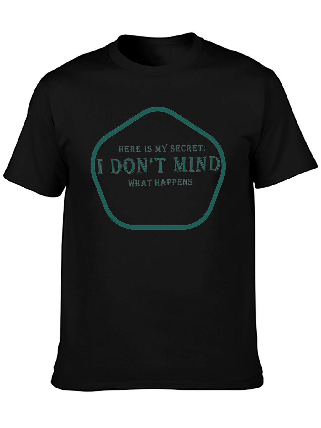I Dont Mind Graphic Tee - Trendy T-Shirt