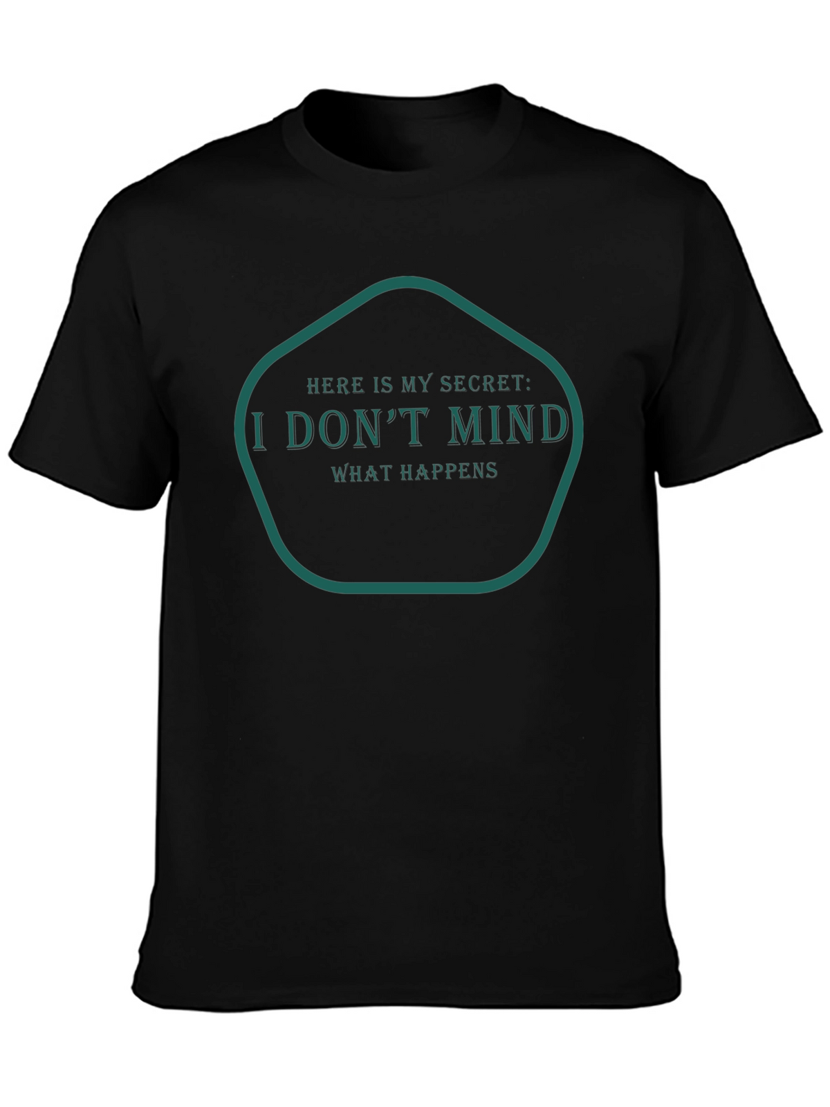 I Dont Mind Graphic Tee - Trendy T-Shirt