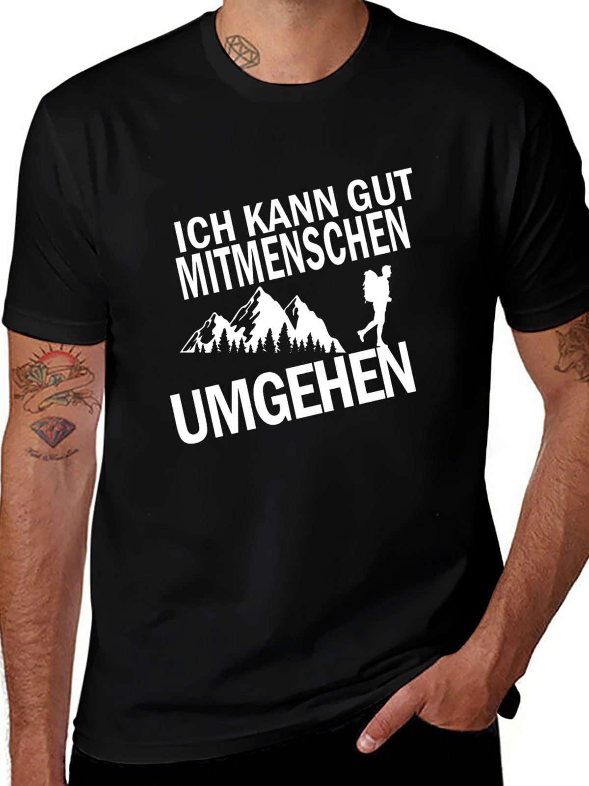Ich Kann Gut Mitmenschen Umgehen T-Shirt