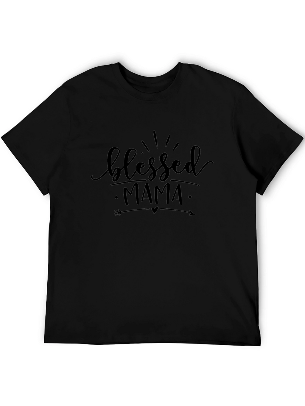 Blessed Mama Graphic Tee - Stylish Mothers Day Gift