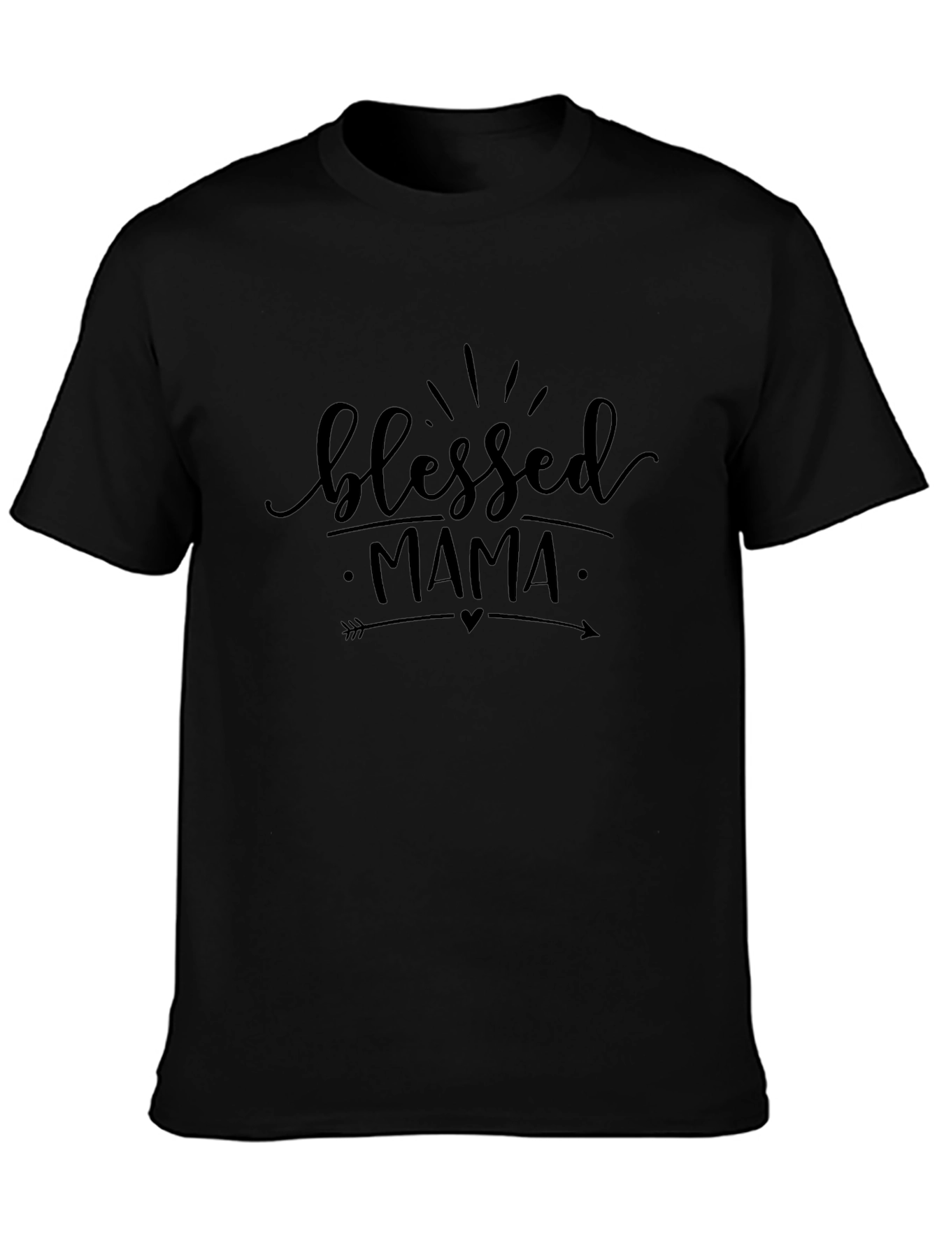 Blessed Mama Graphic Tee - Stylish Mothers Day Gift