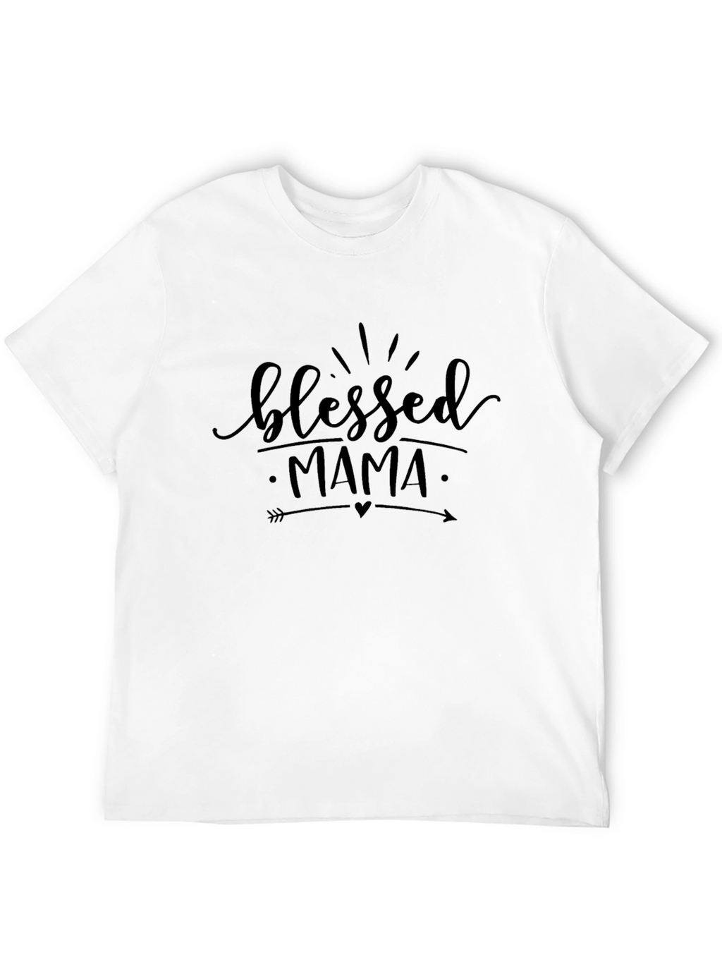 Blessed Mama Graphic Tee - Stylish Mothers Day Gift