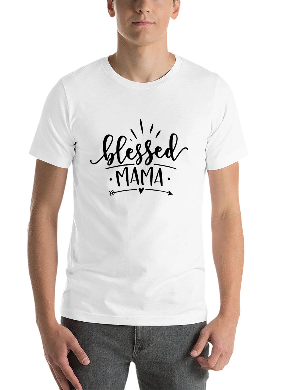 Blessed Mama Graphic Tee - Stylish Mothers Day Gift
