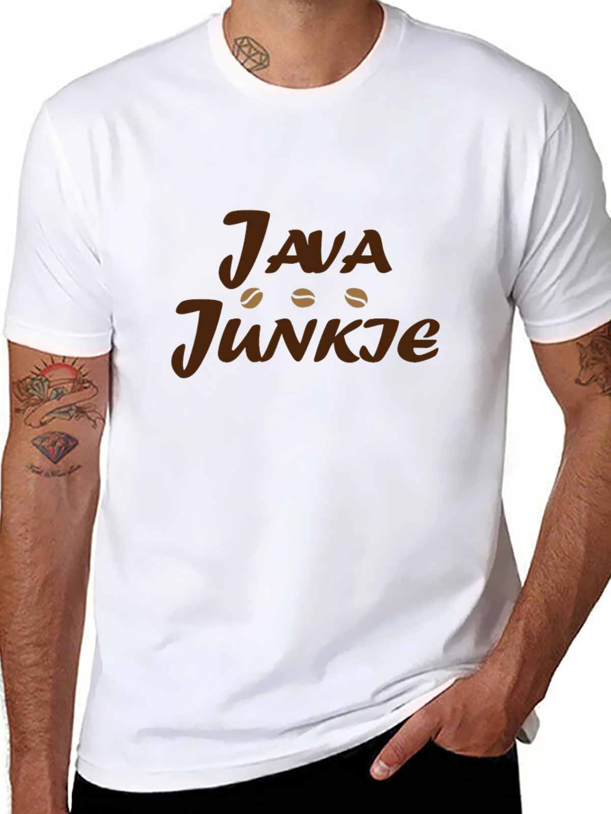 Java Junkie T-Shirt - Coffee Lover Tee