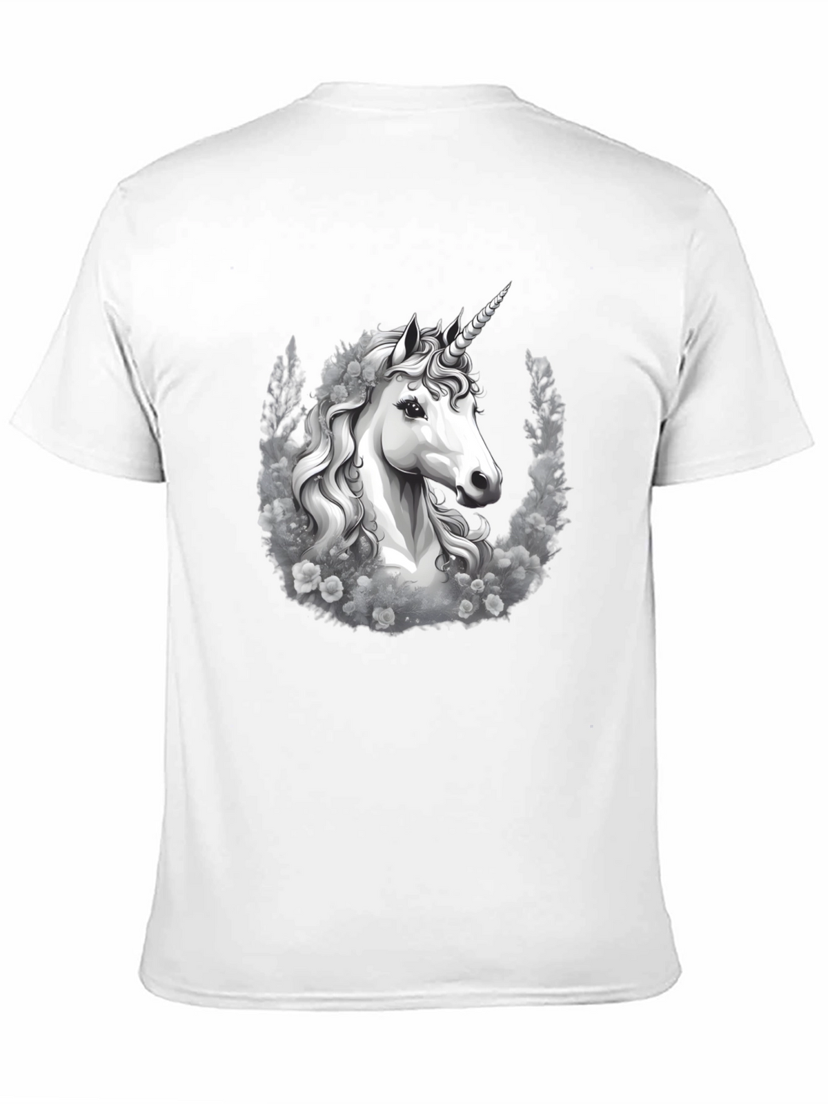 Unicorn Graphic Tee - Black T-Shirt