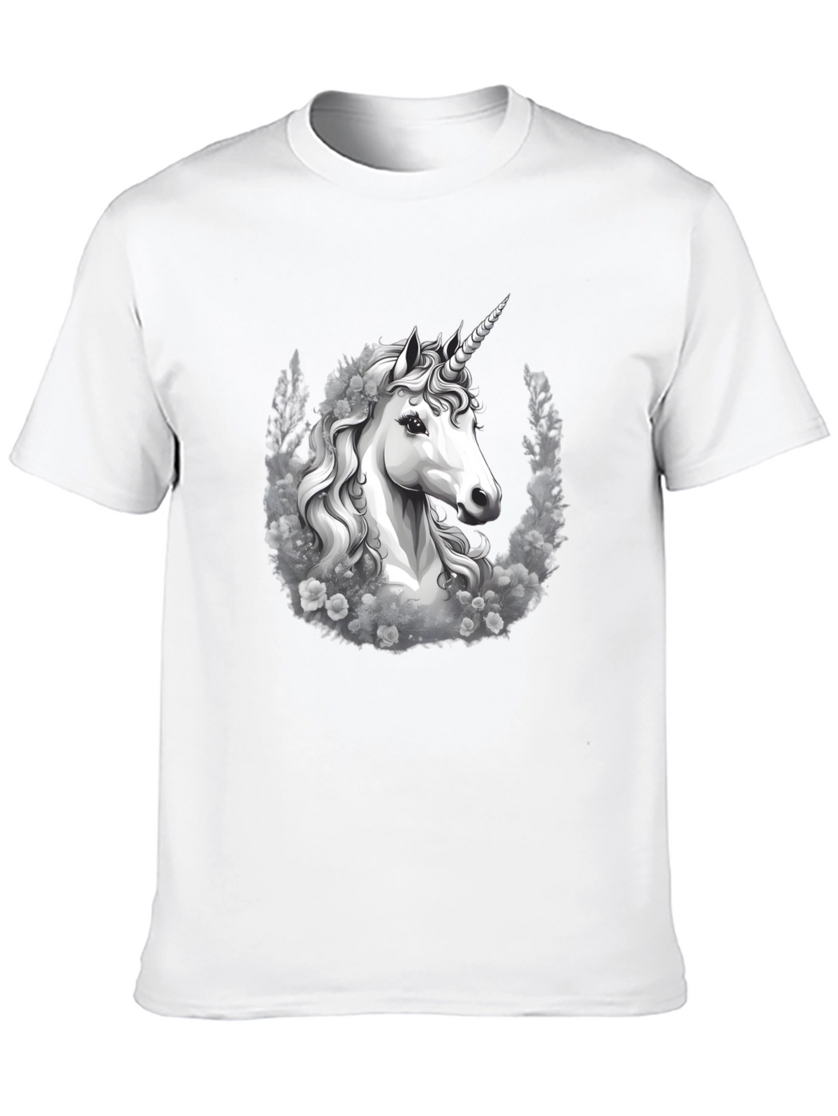 Unicorn Graphic Tee - Black T-Shirt