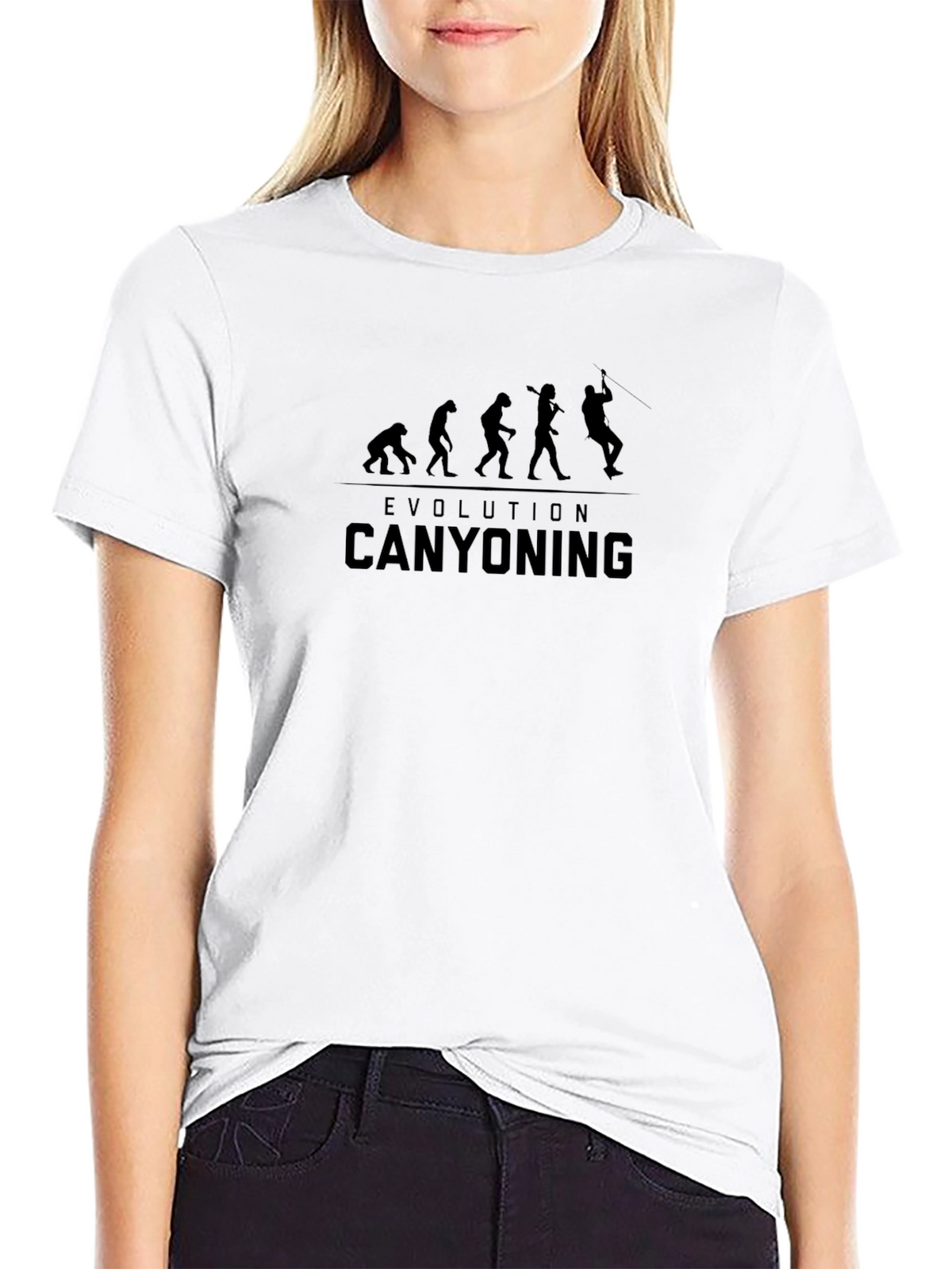 Evolution Canyoning Graphic Tee - Black