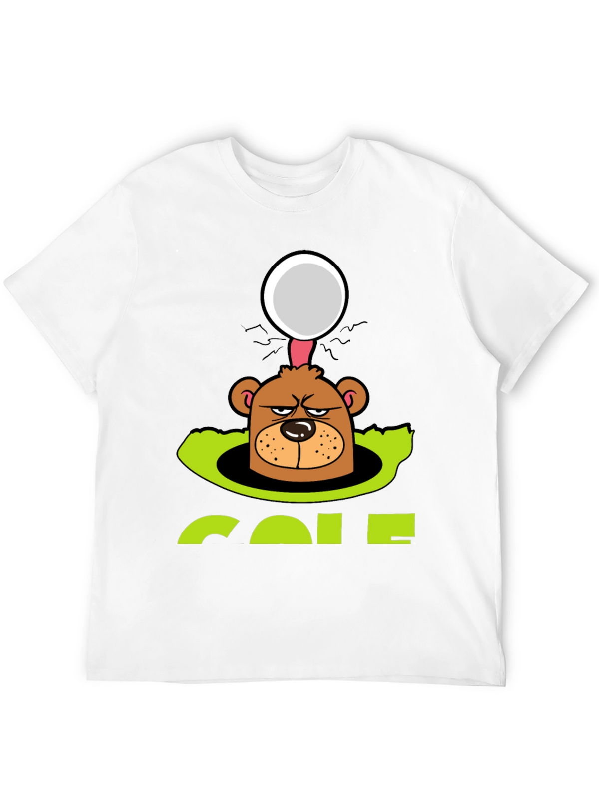 Funny Golf Bear T-Shirt