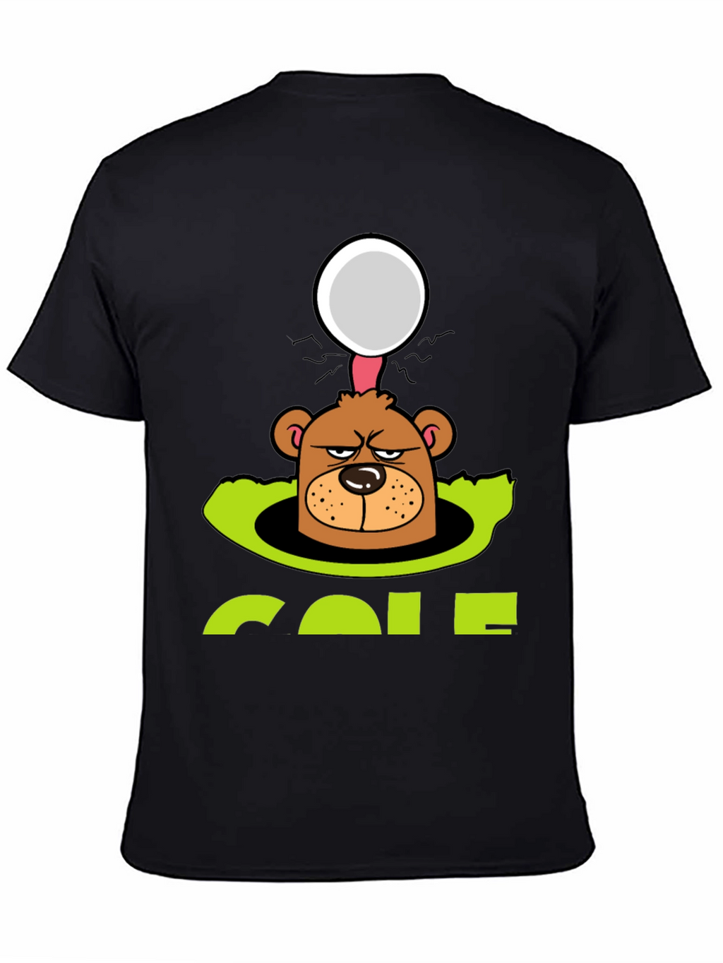 Funny Golf Bear T-Shirt