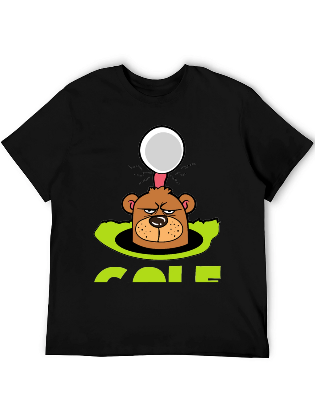 Funny Golf Bear T-Shirt