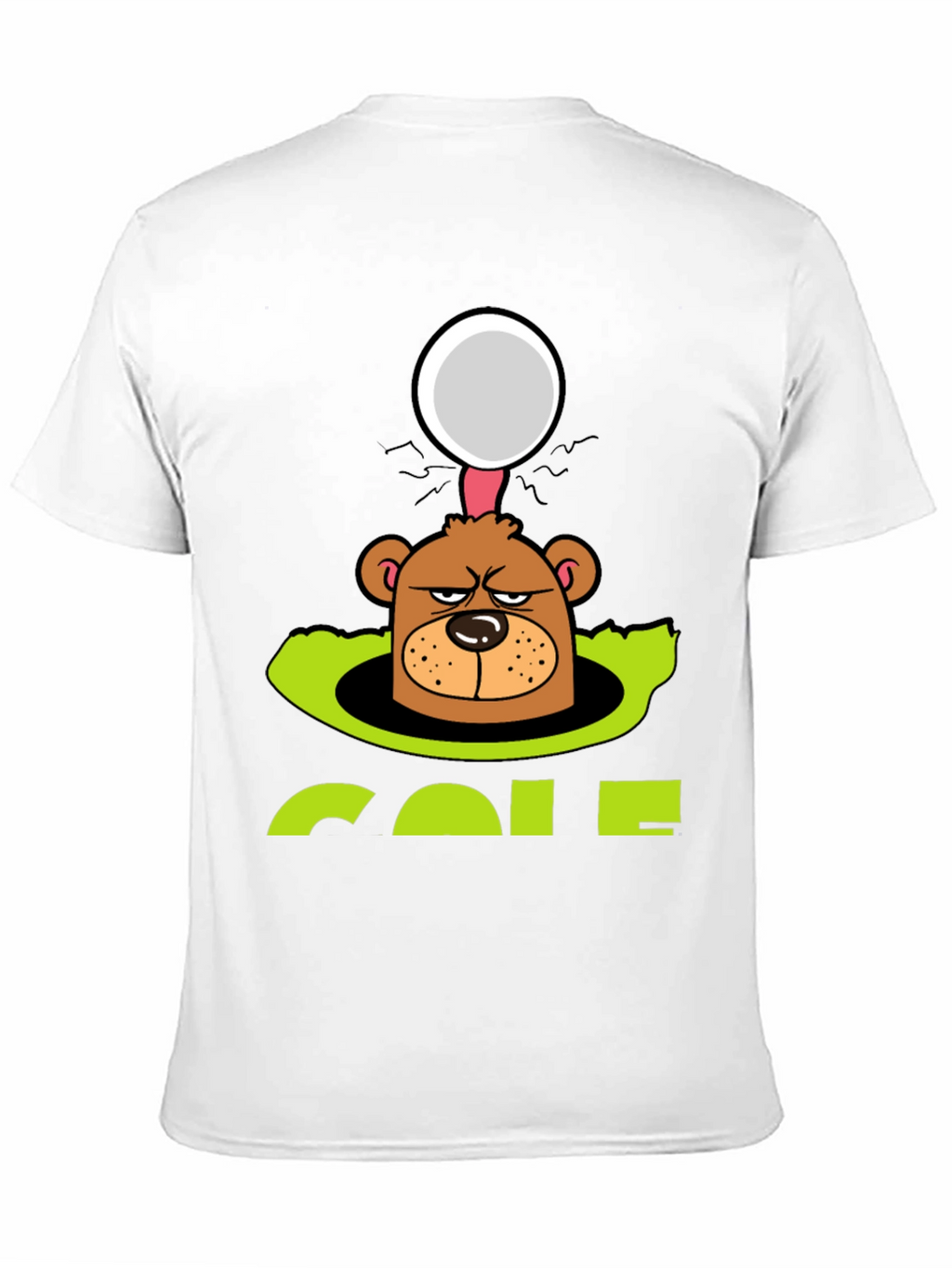 Funny Golf Bear T-Shirt