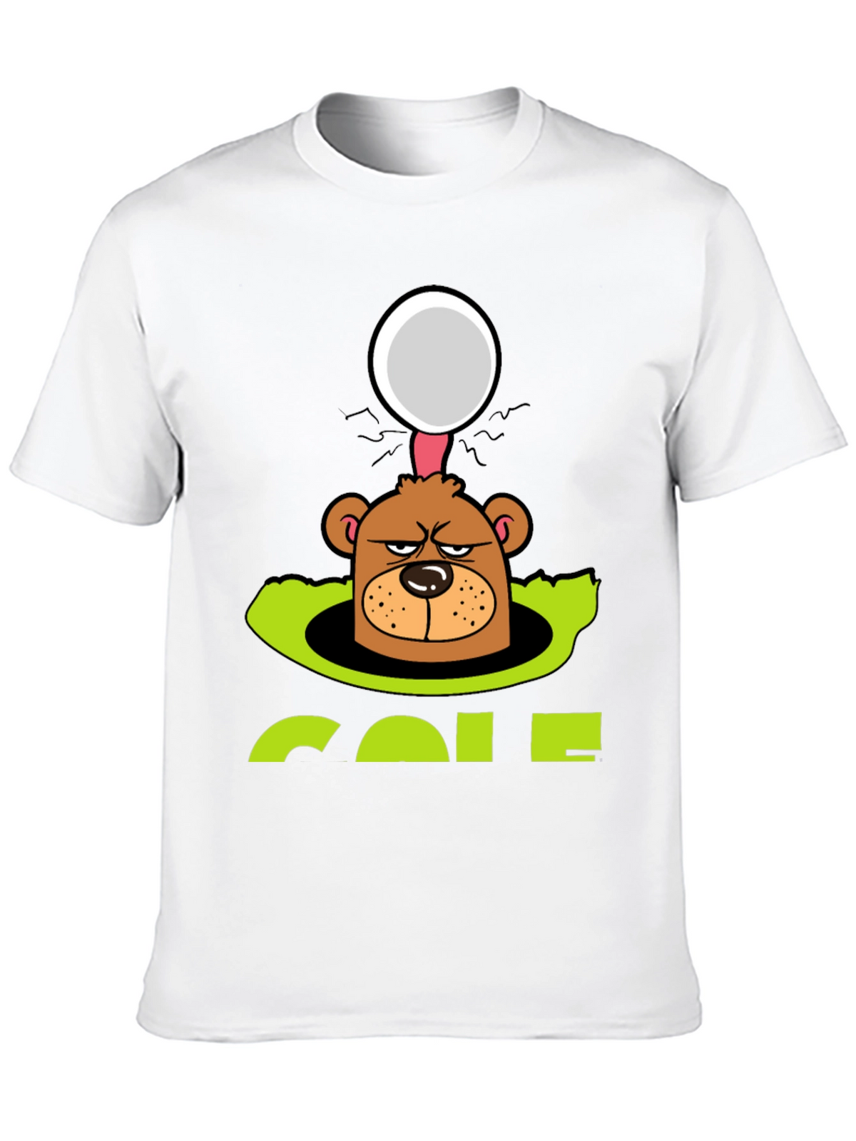 Funny Golf Bear T-Shirt