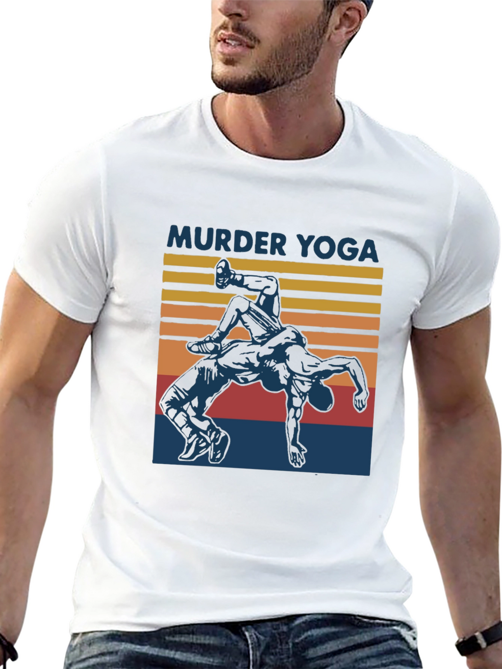 Murder Yoga Graphic T-Shirt