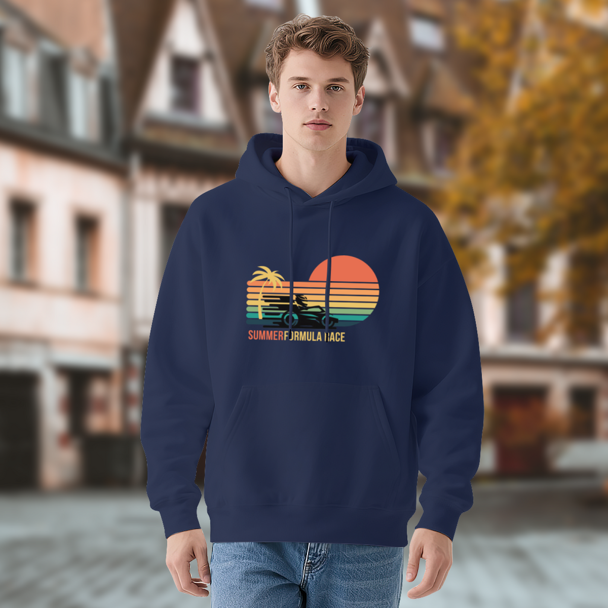 Retro Sunset Hoodie