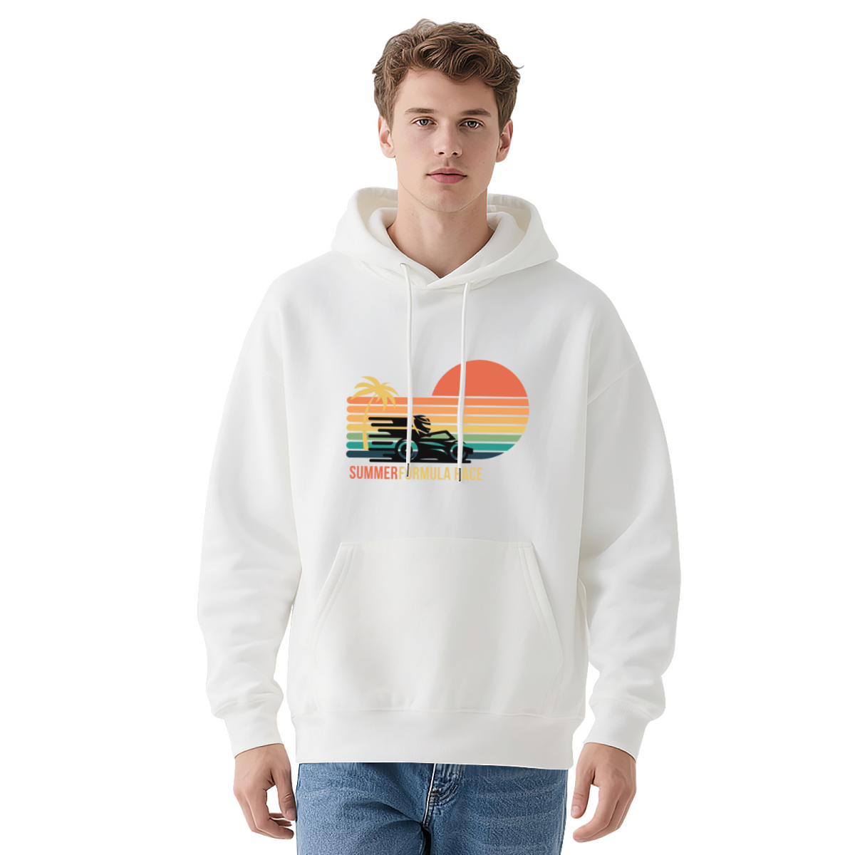 Retro Sunset Hoodie