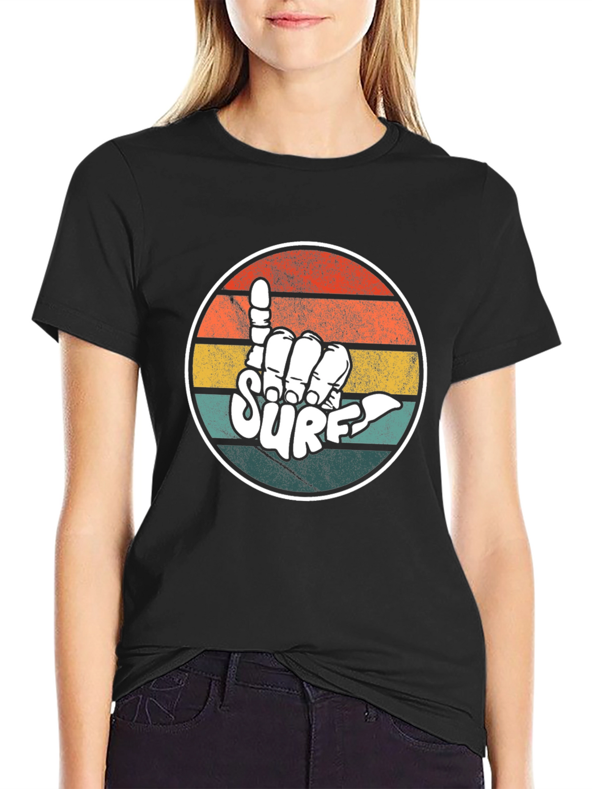 Retro Surf Hang Loose Graphic Tee