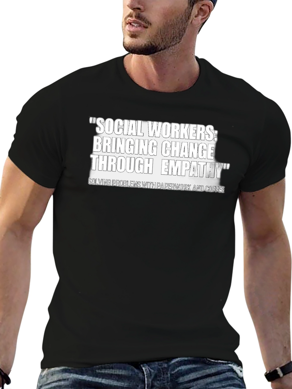 Social Workers Change Through Empathy T-Shirt