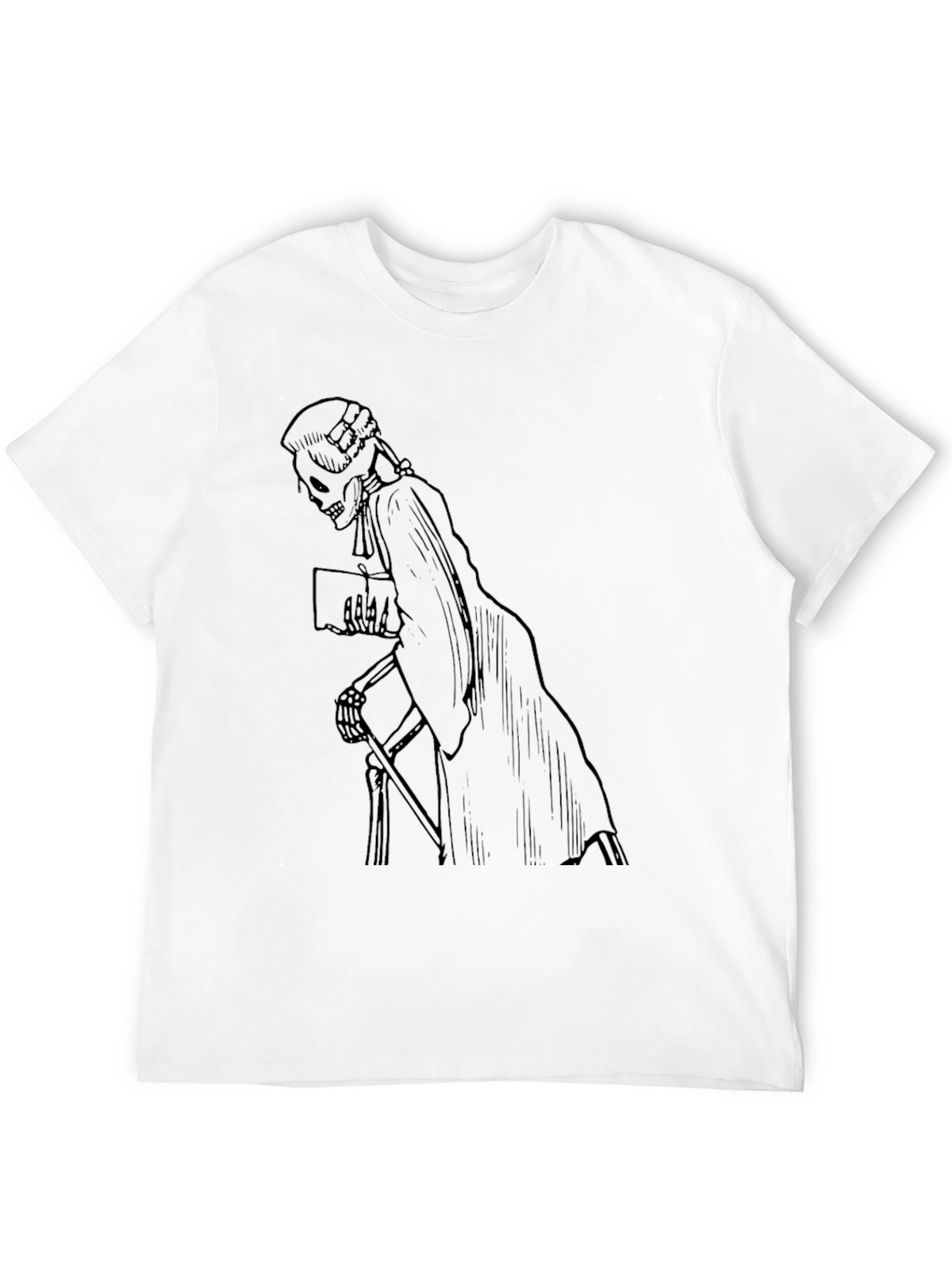 Grim Reaper Lawyer Black Graphic Tee