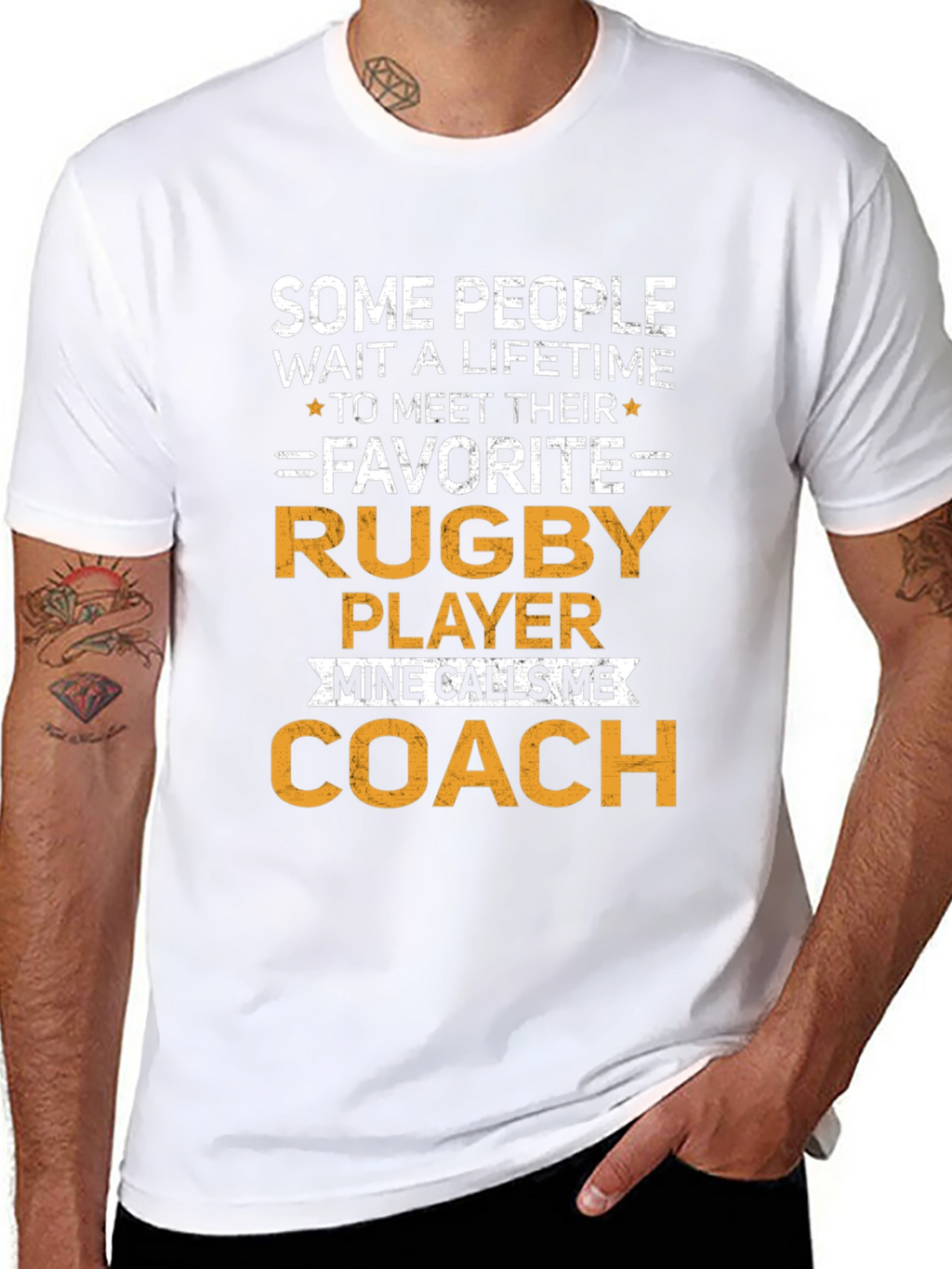Rugby Coach T-Shirt - Gift for Rugby Lovers
