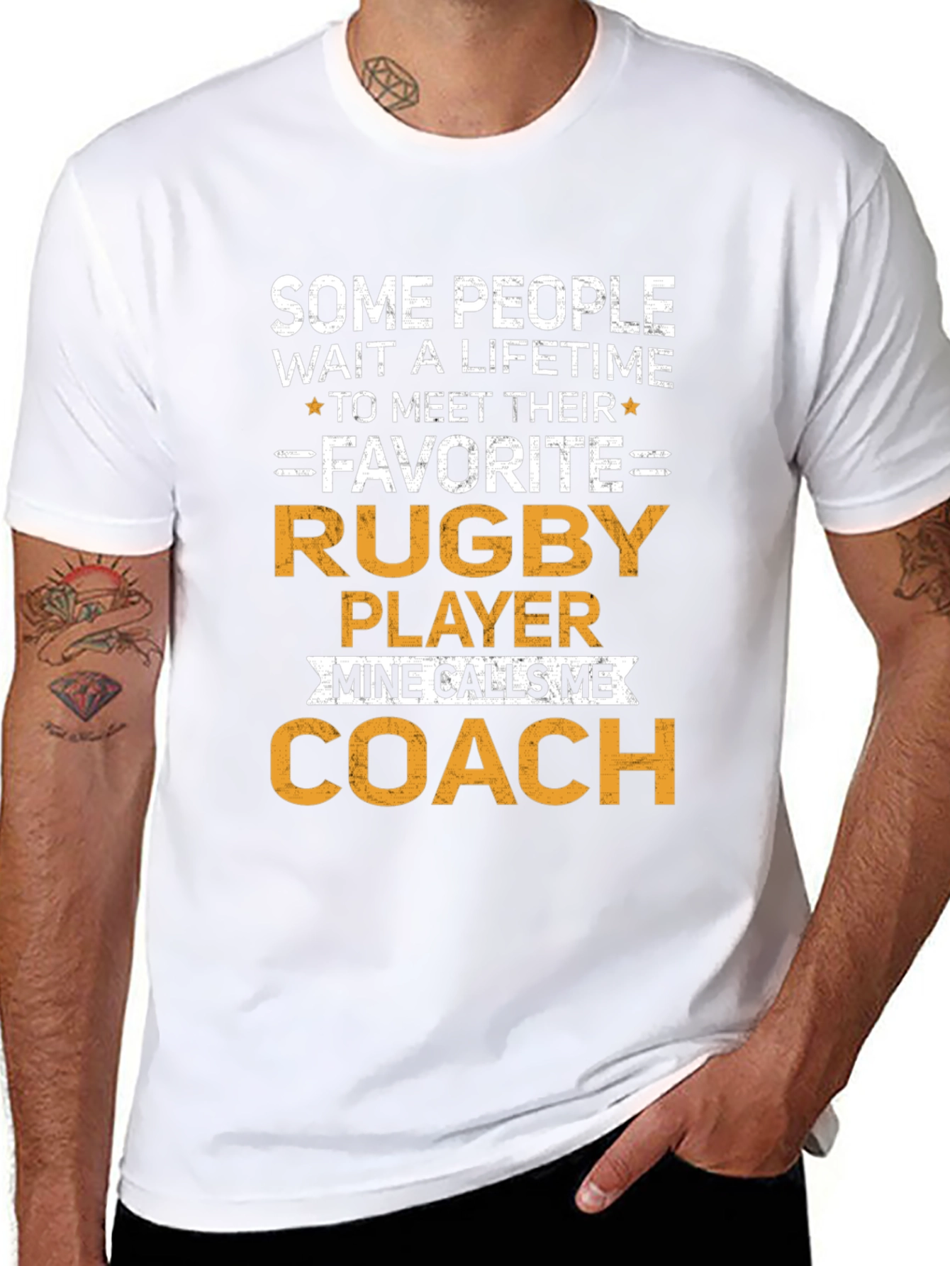 Rugby Coach T-Shirt - Gift for Rugby Lovers