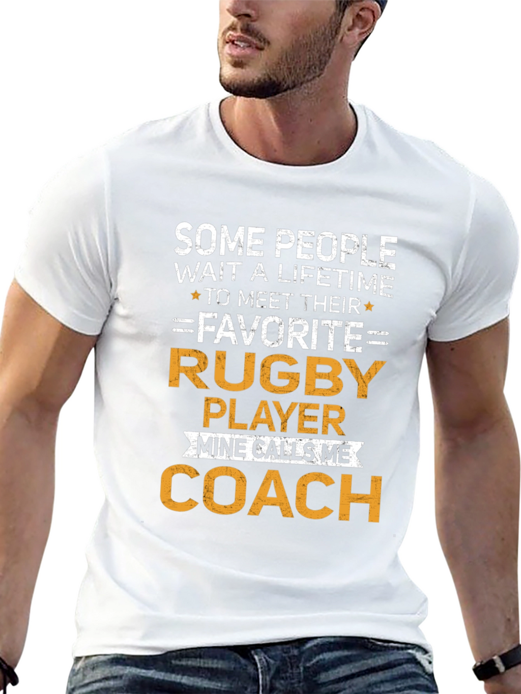 Rugby Coach T-Shirt - Gift for Rugby Lovers