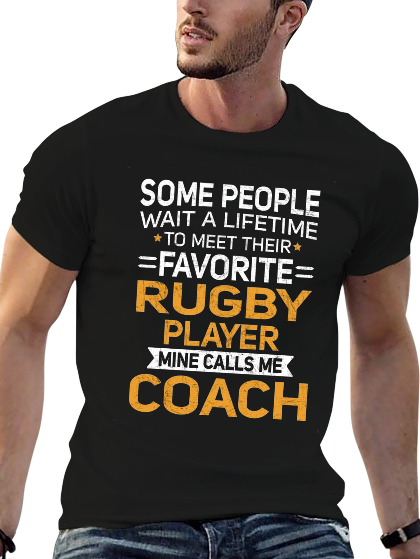 Rugby Coach T-Shirt - Gift for Rugby Lovers