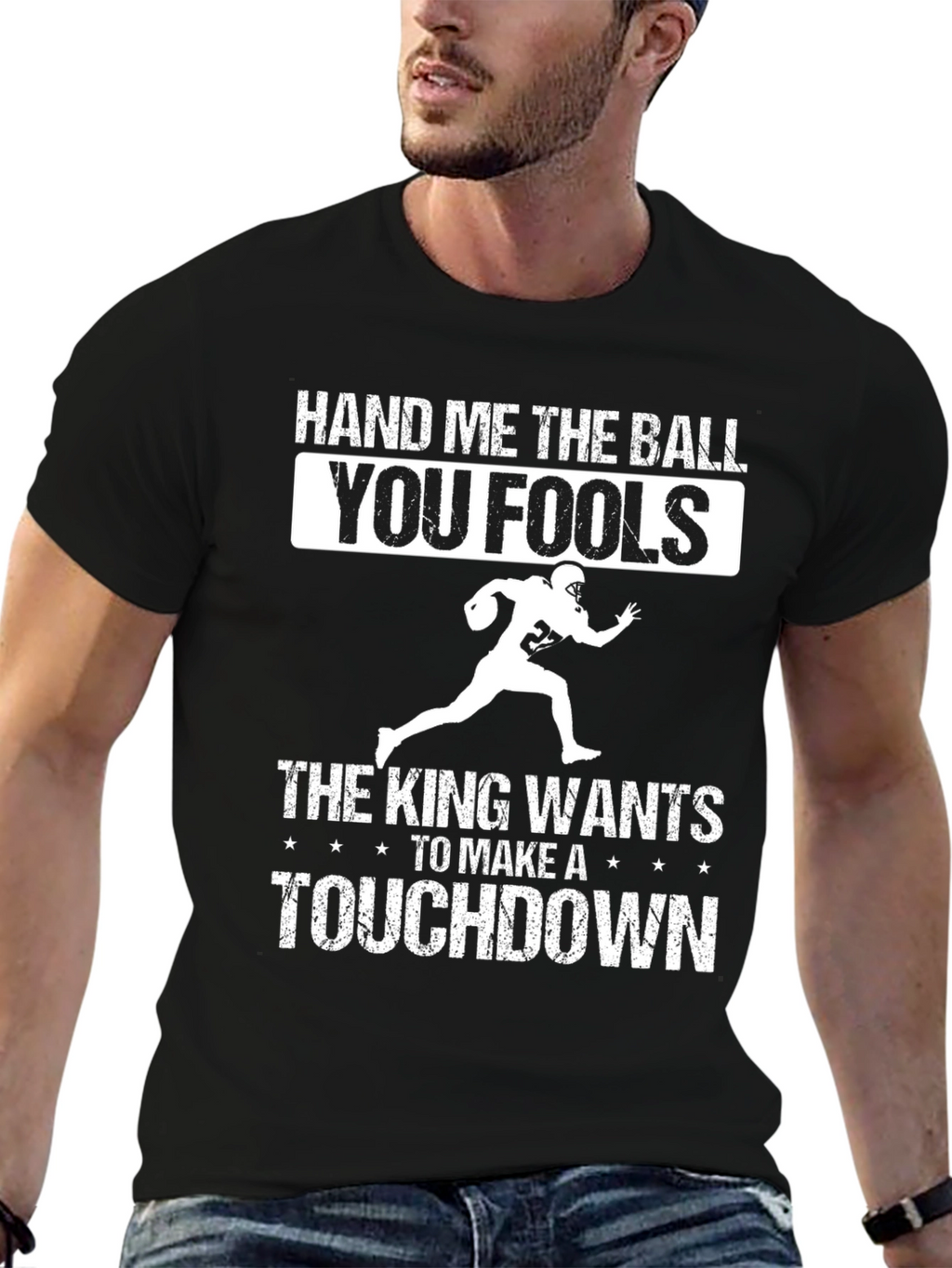 Hand Me The Ball Funny Football T-Shirt
