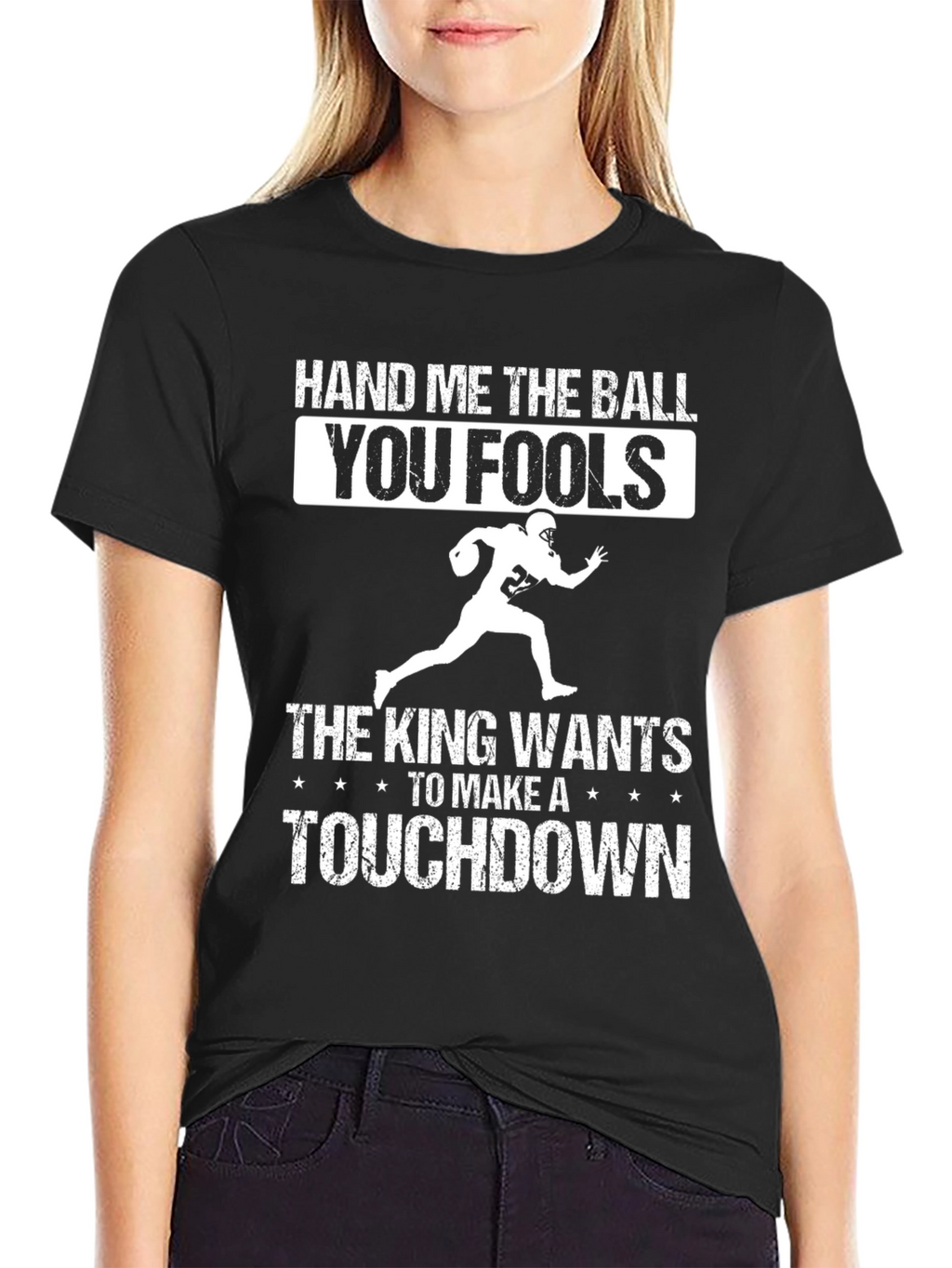 Hand Me The Ball Funny Football T-Shirt