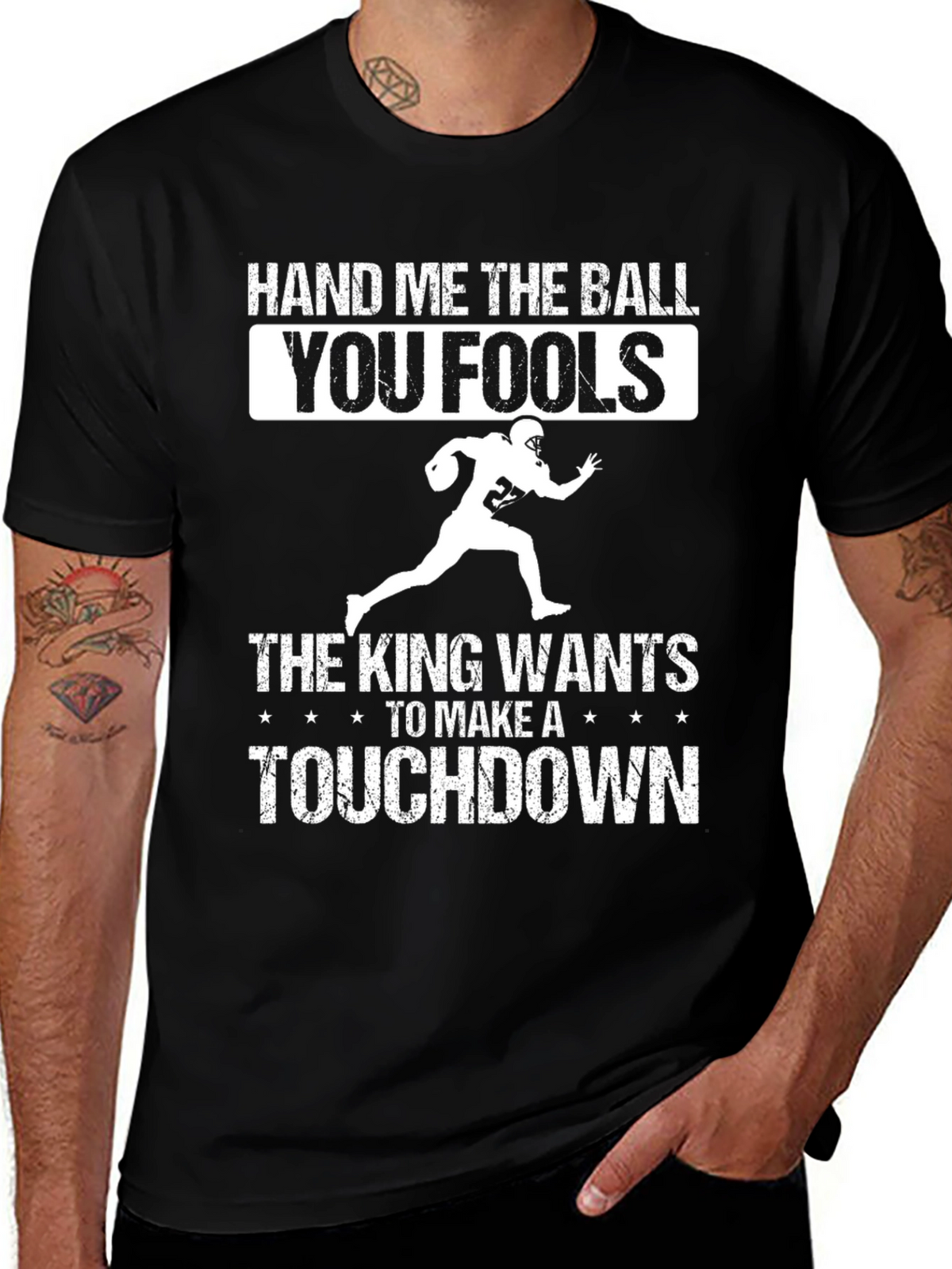 Hand Me The Ball Funny Football T-Shirt