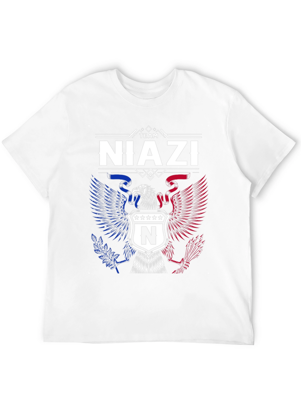 Team Niazi Eagle Crest Graphic T-Shirt