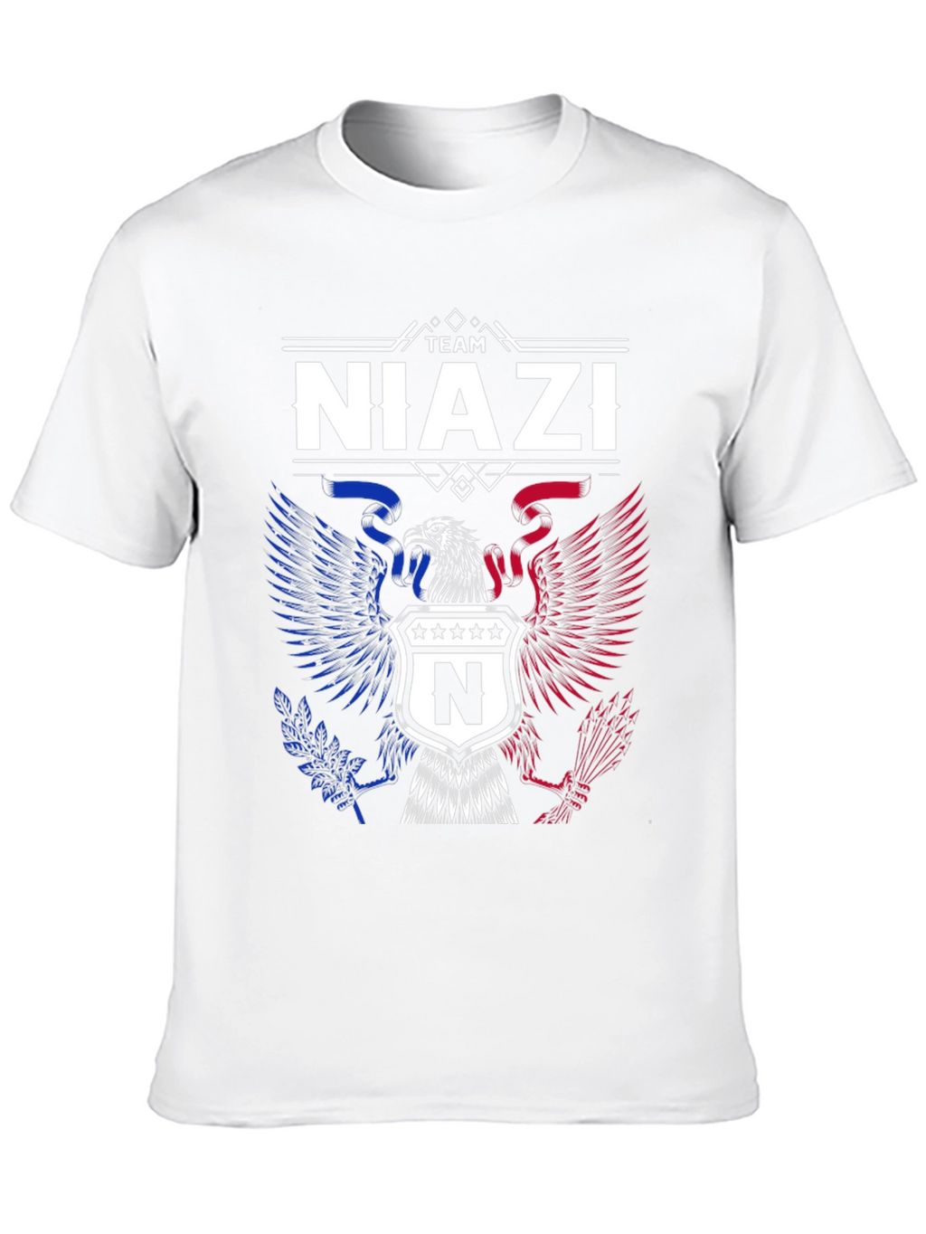 Team Niazi Eagle Crest Graphic T-Shirt