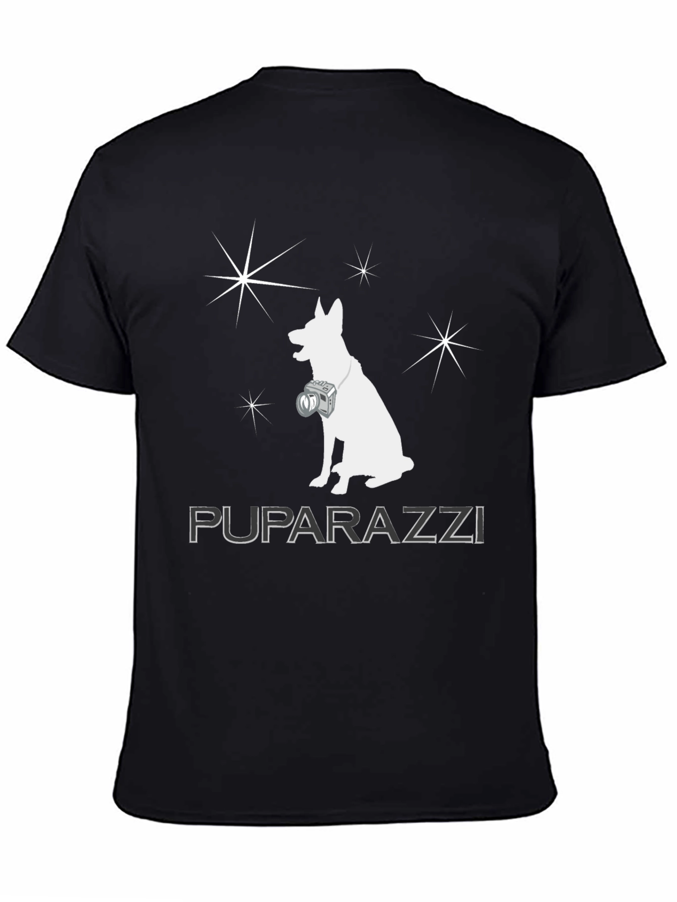 PUPARAZZI Dog Photographer Graphic T-Shirt