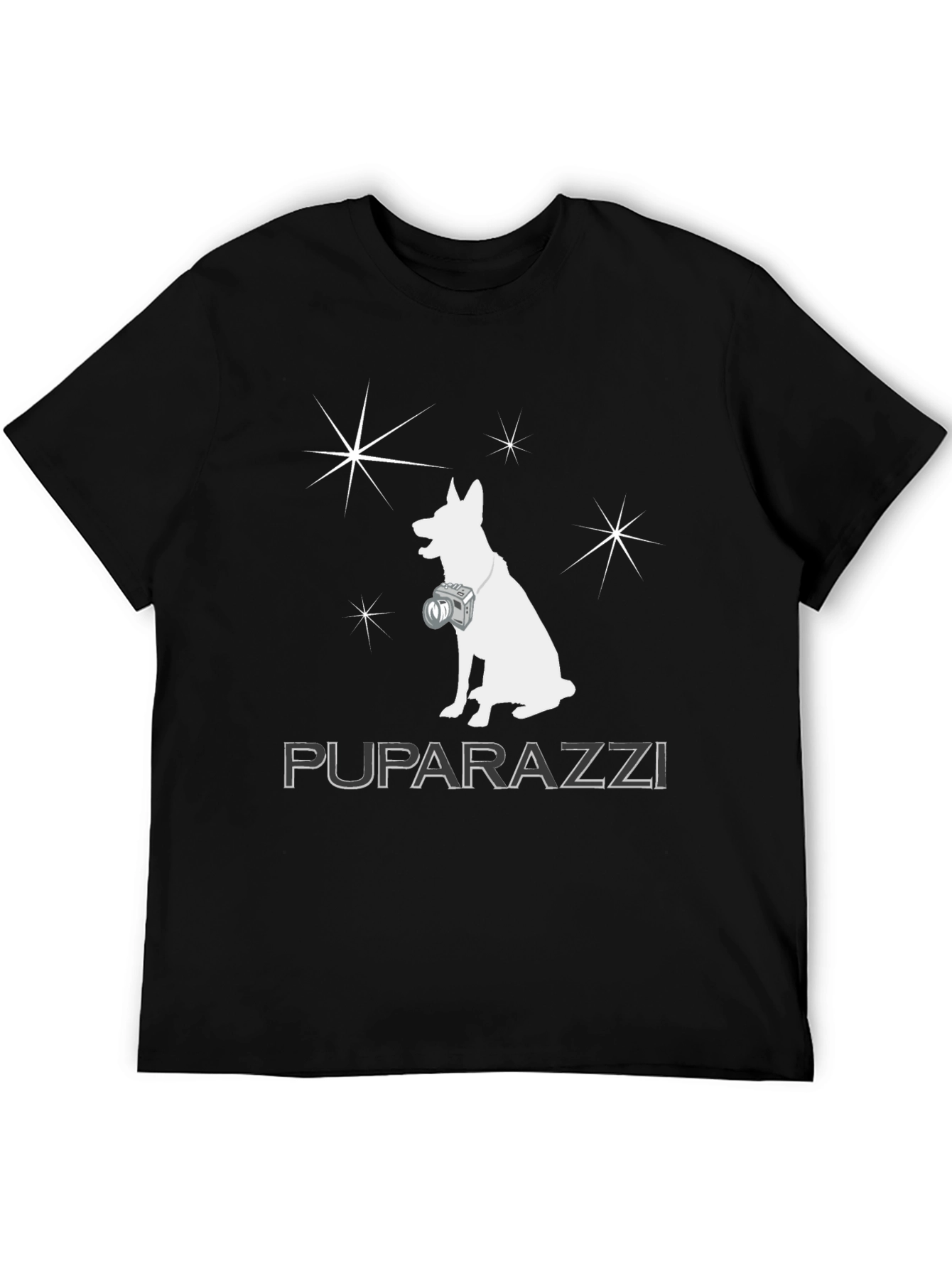 PUPARAZZI Dog Photographer Graphic T-Shirt
