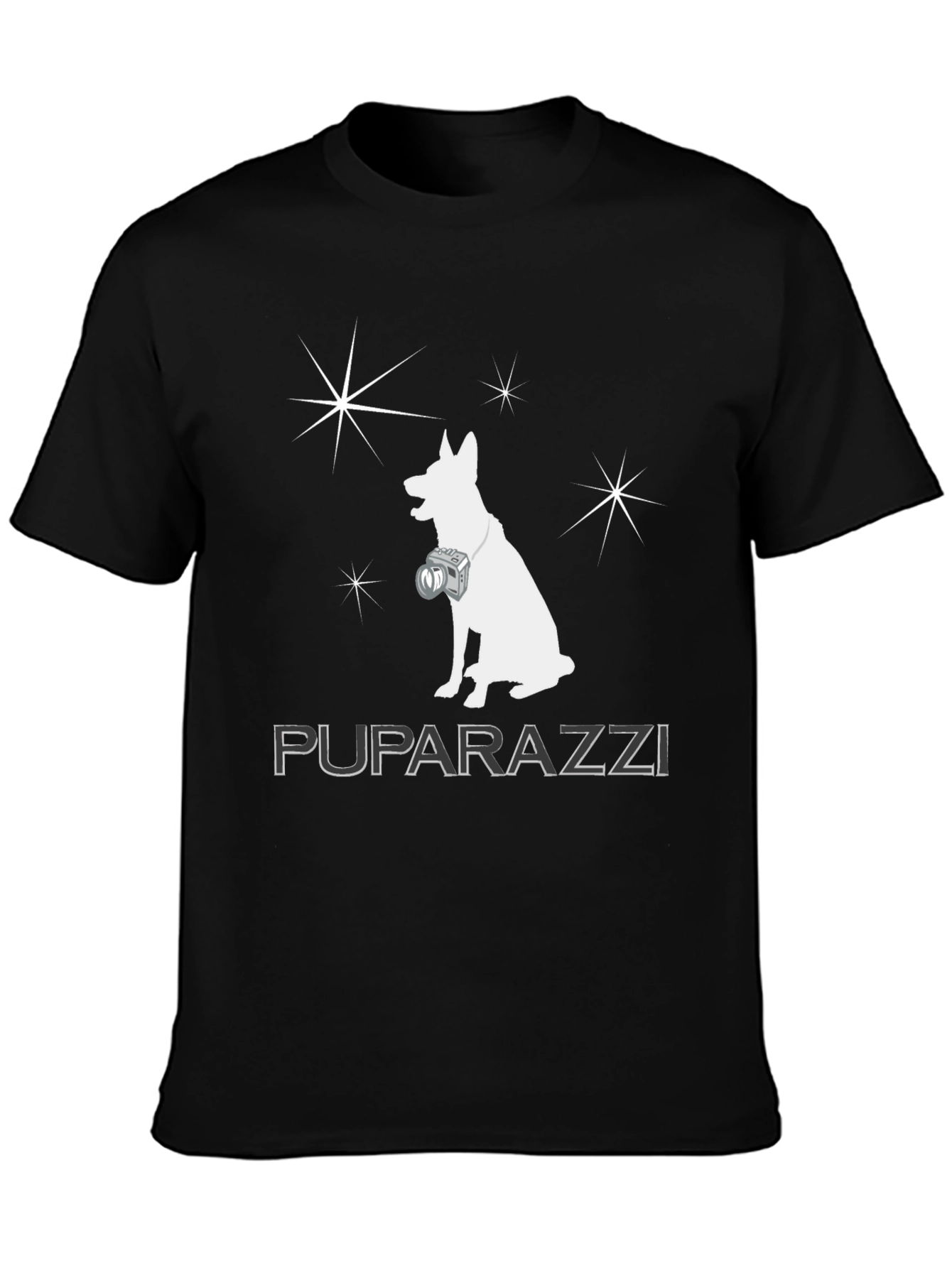 PUPARAZZI Dog Photographer Graphic T-Shirt