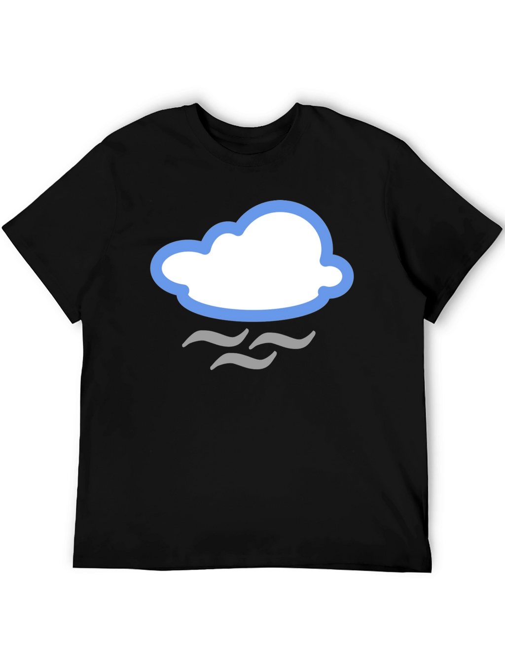 Cloud Graphic T-Shirt - Stylish Weather Tee