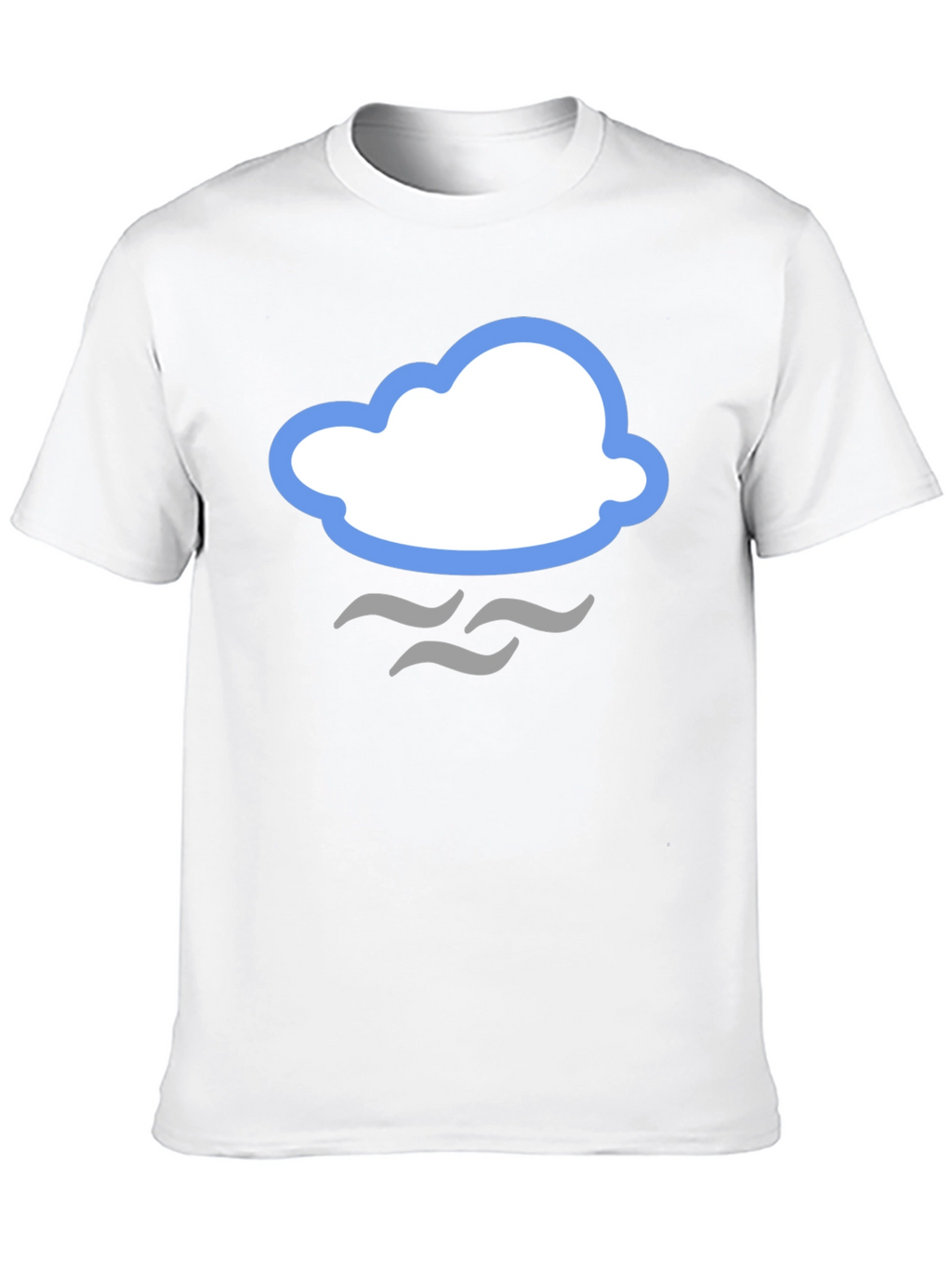 Cloud Graphic T-Shirt - Stylish Weather Tee