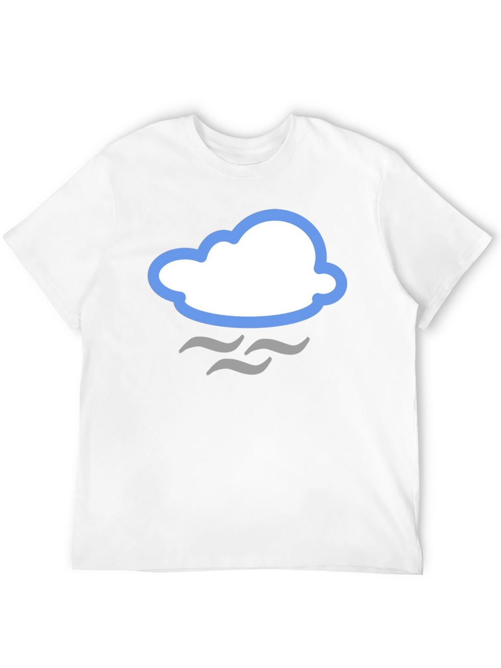 Cloud Graphic T-Shirt - Stylish Weather Tee