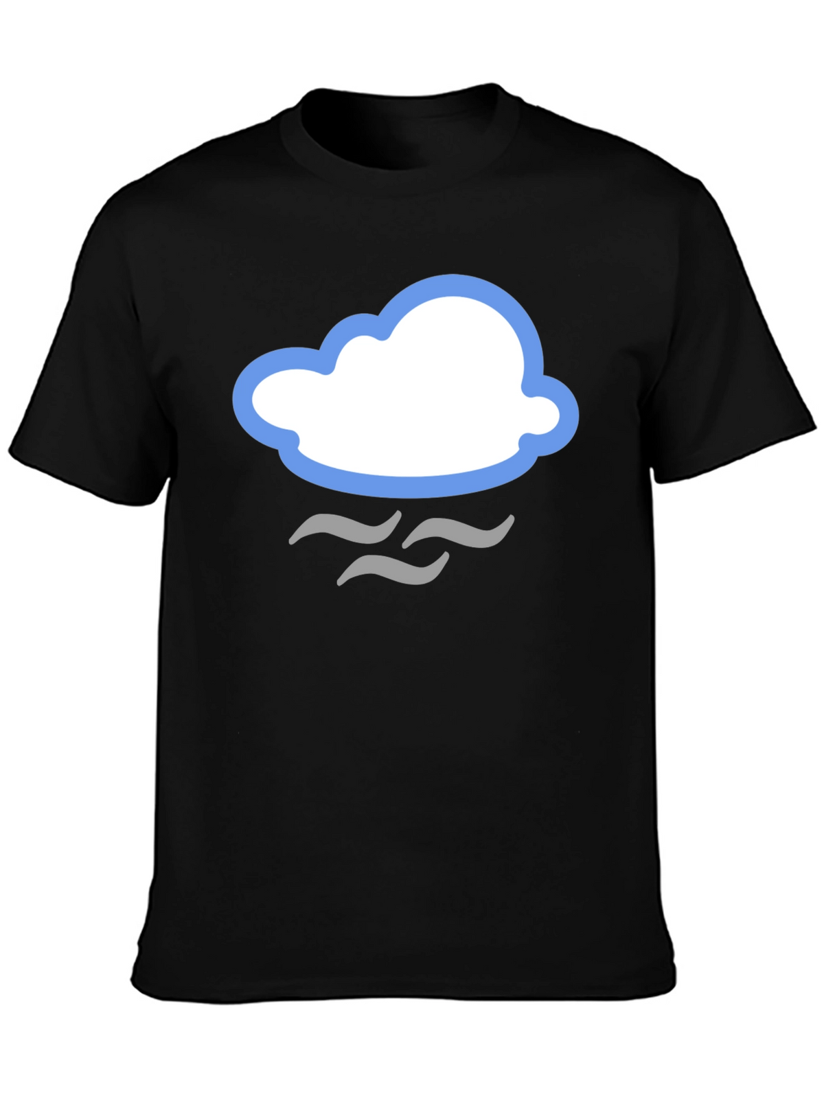 Cloud Graphic T-Shirt - Stylish Weather Tee