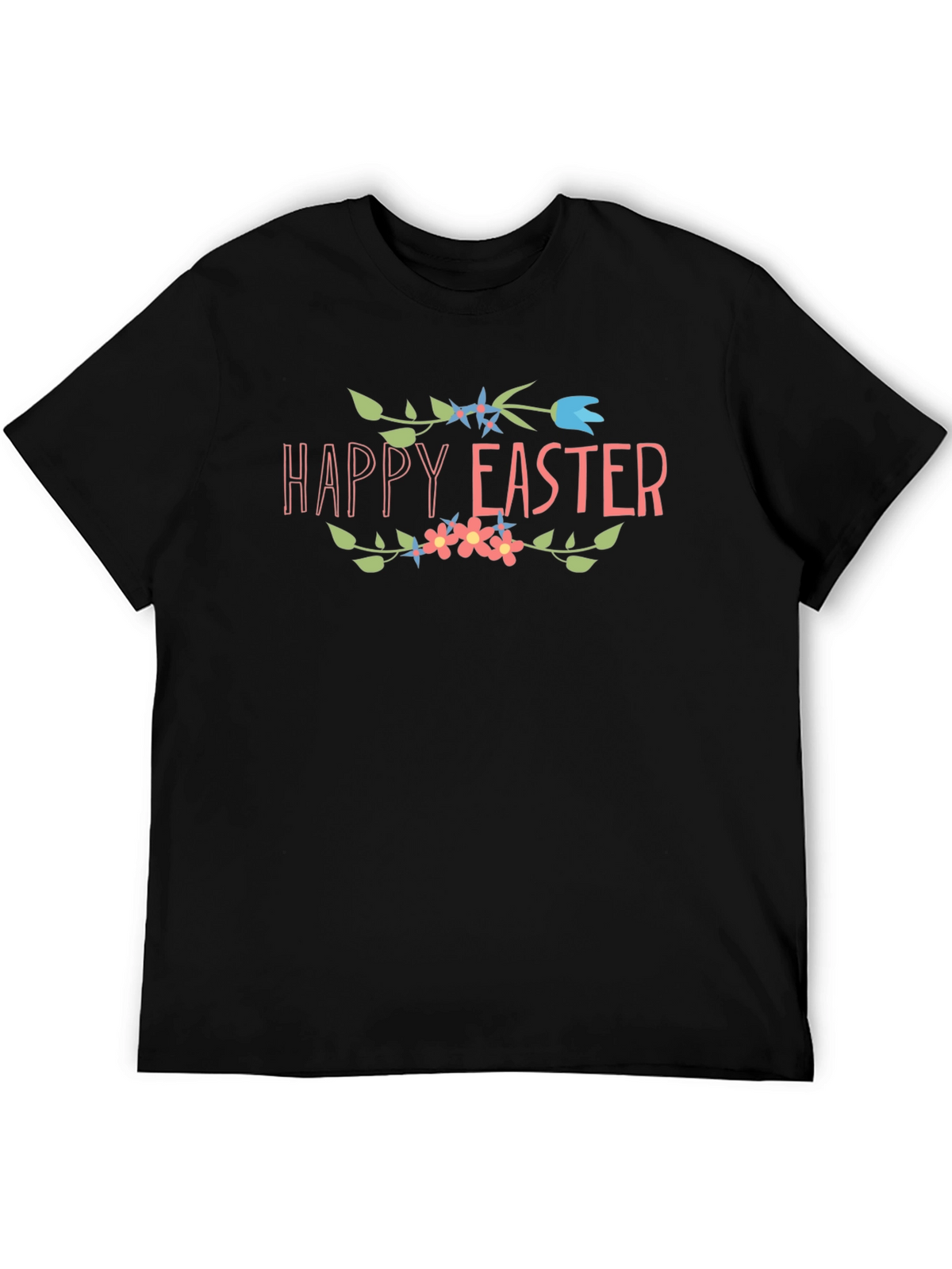 Happy Easter Floral T-Shirt