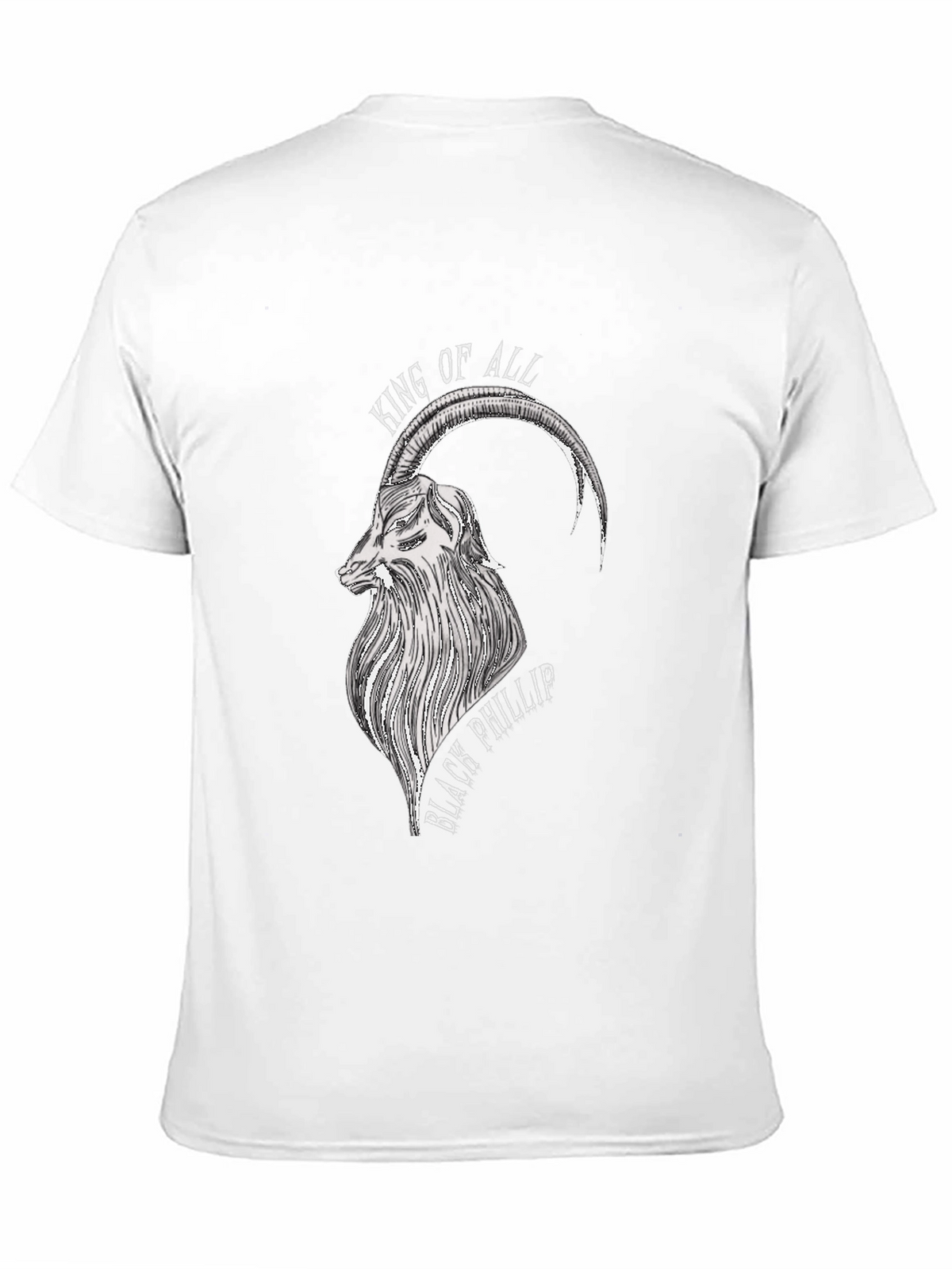 Black Phillip Goat Graphic Tee
