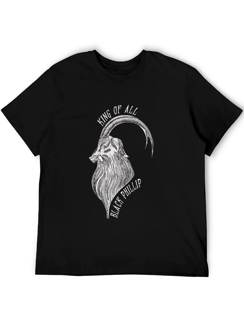Black Phillip Goat Graphic Tee
