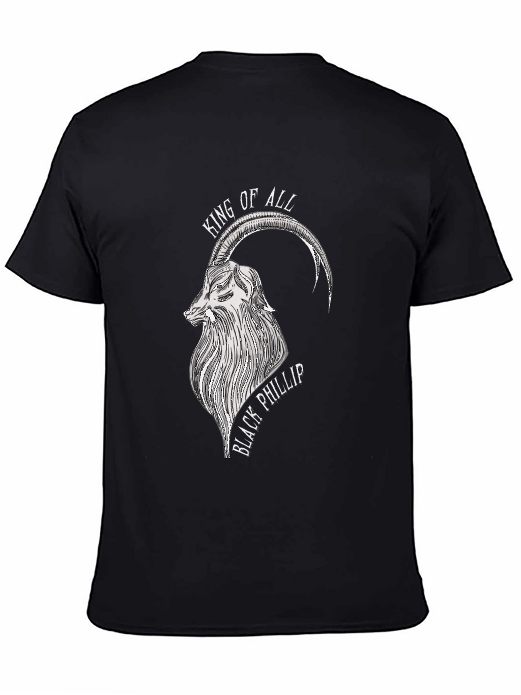 Black Phillip Goat Graphic Tee