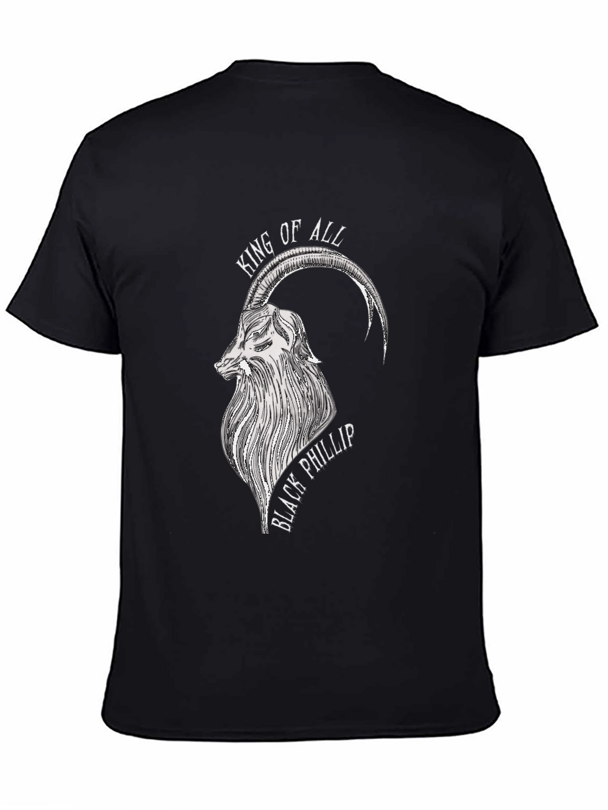 Black Phillip Goat Graphic Tee