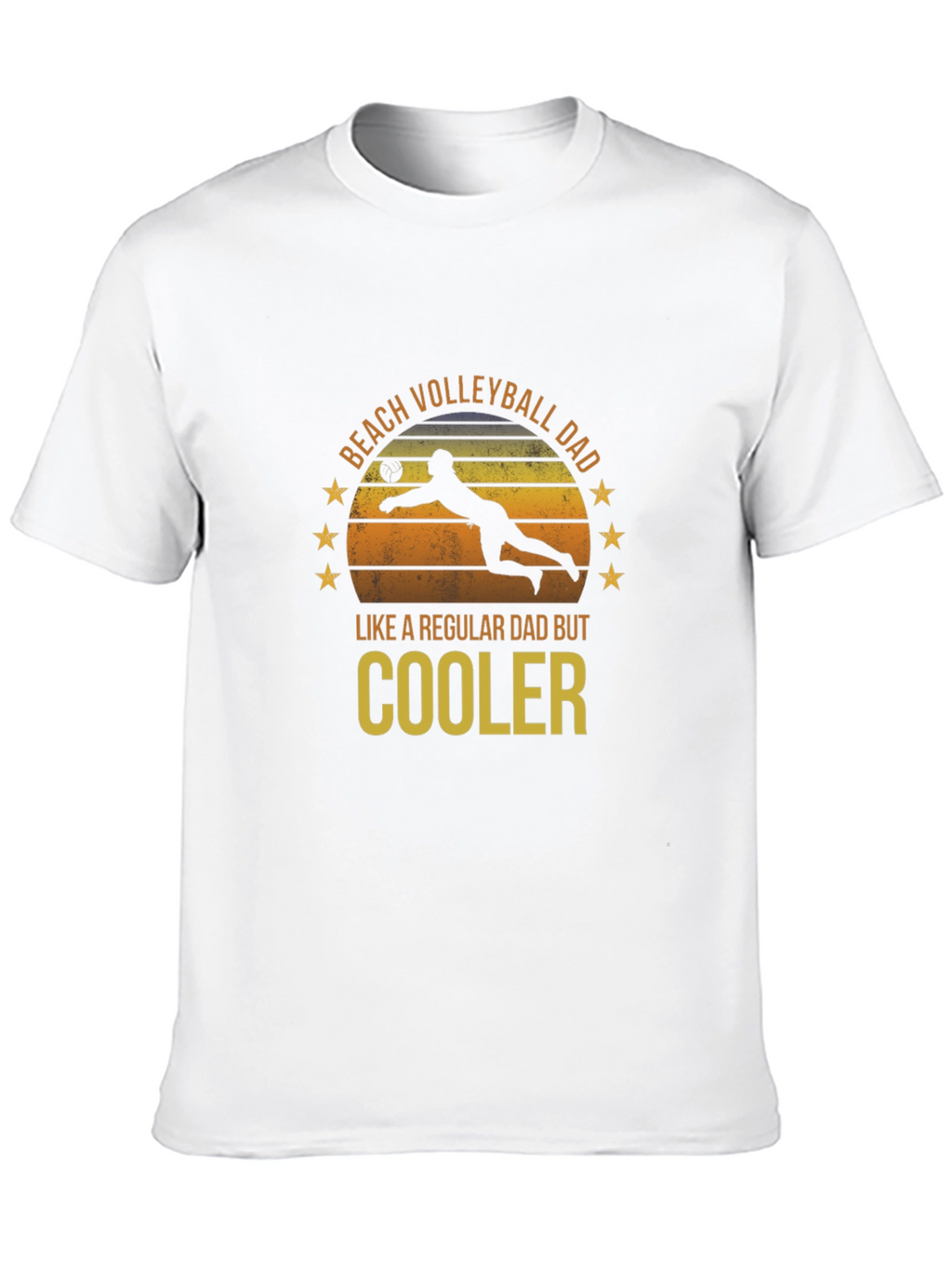Beach Volleyball Dad T-Shirt