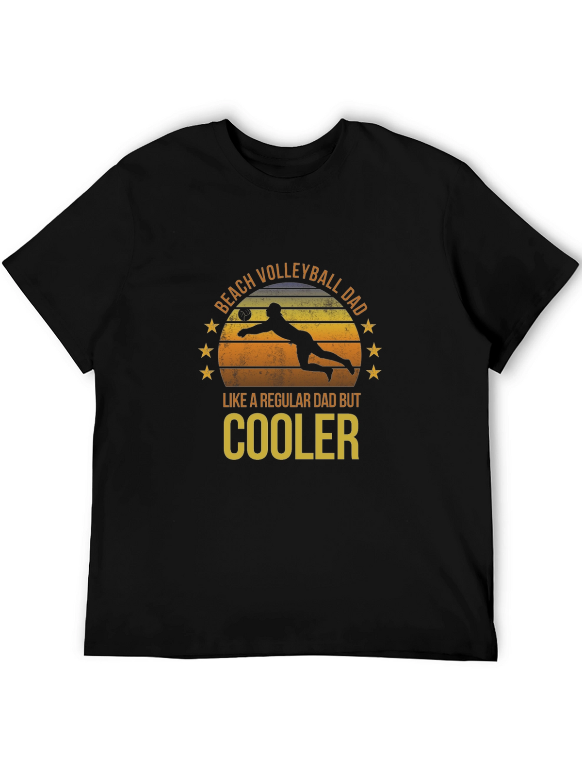 Beach Volleyball Dad T-Shirt