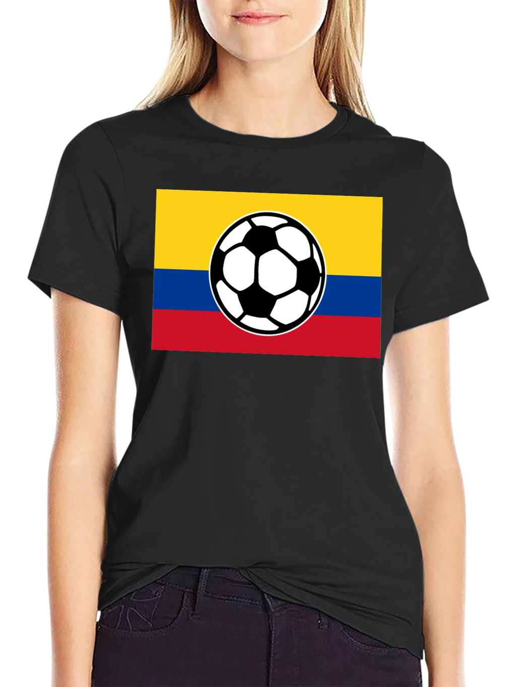 Colombia Soccer Ball T-Shirt