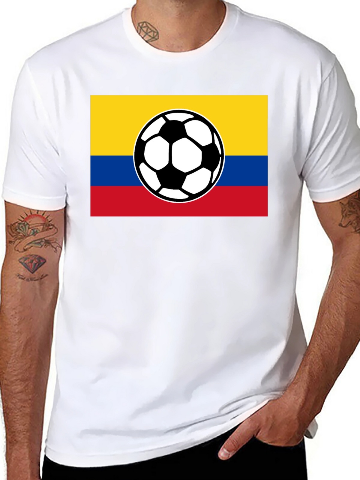 Colombia Soccer Ball T-Shirt